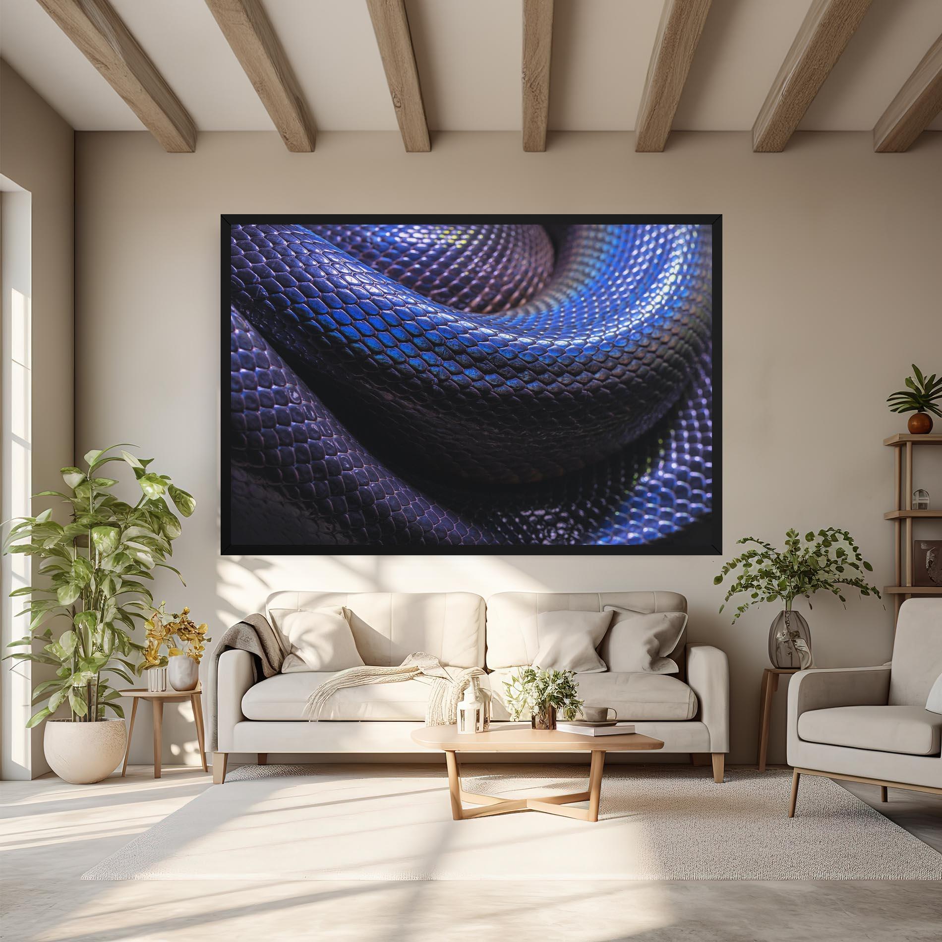 Tablou Canvas Snake Skin mockup 6