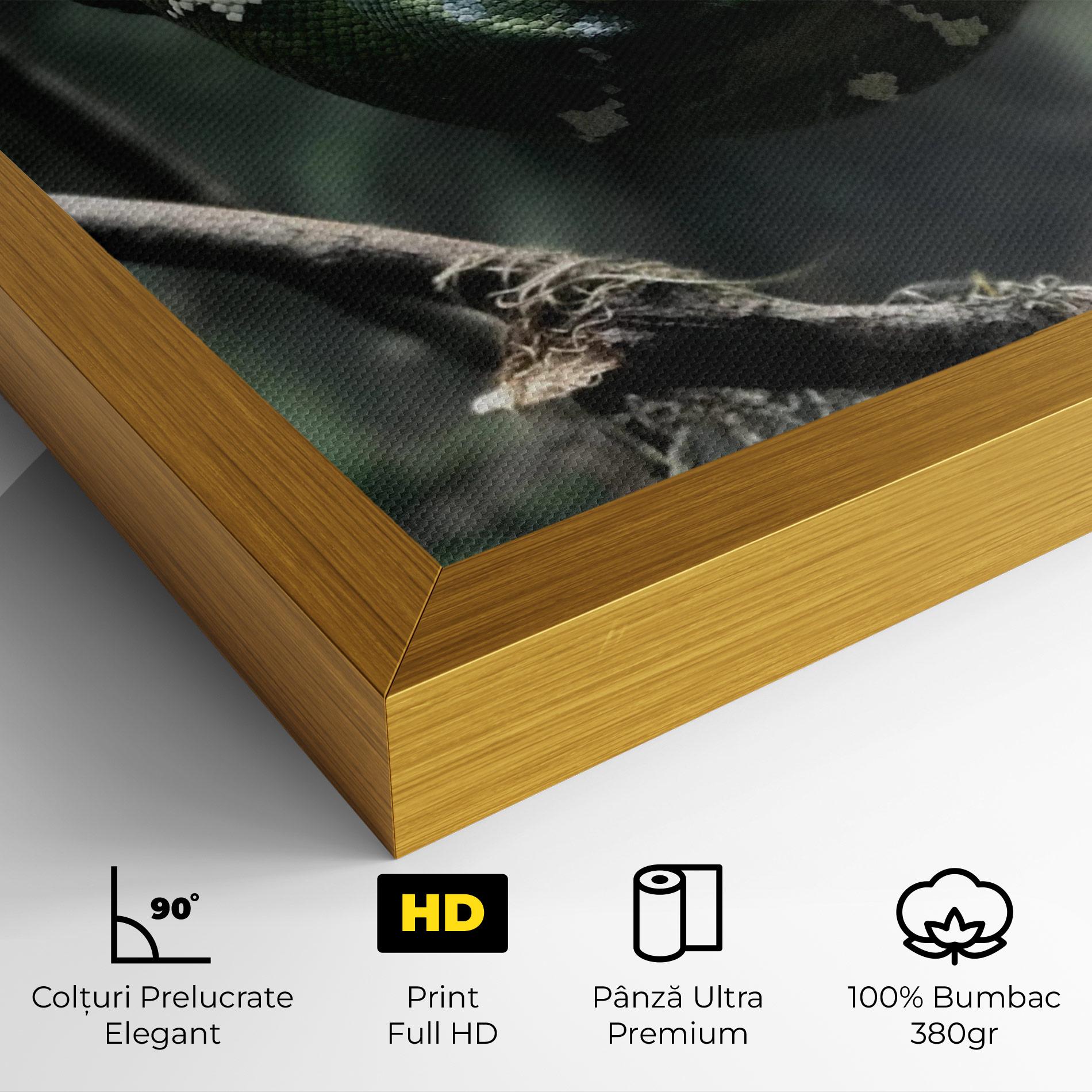 Tablou Canvas Sleepy Snake mockup 4