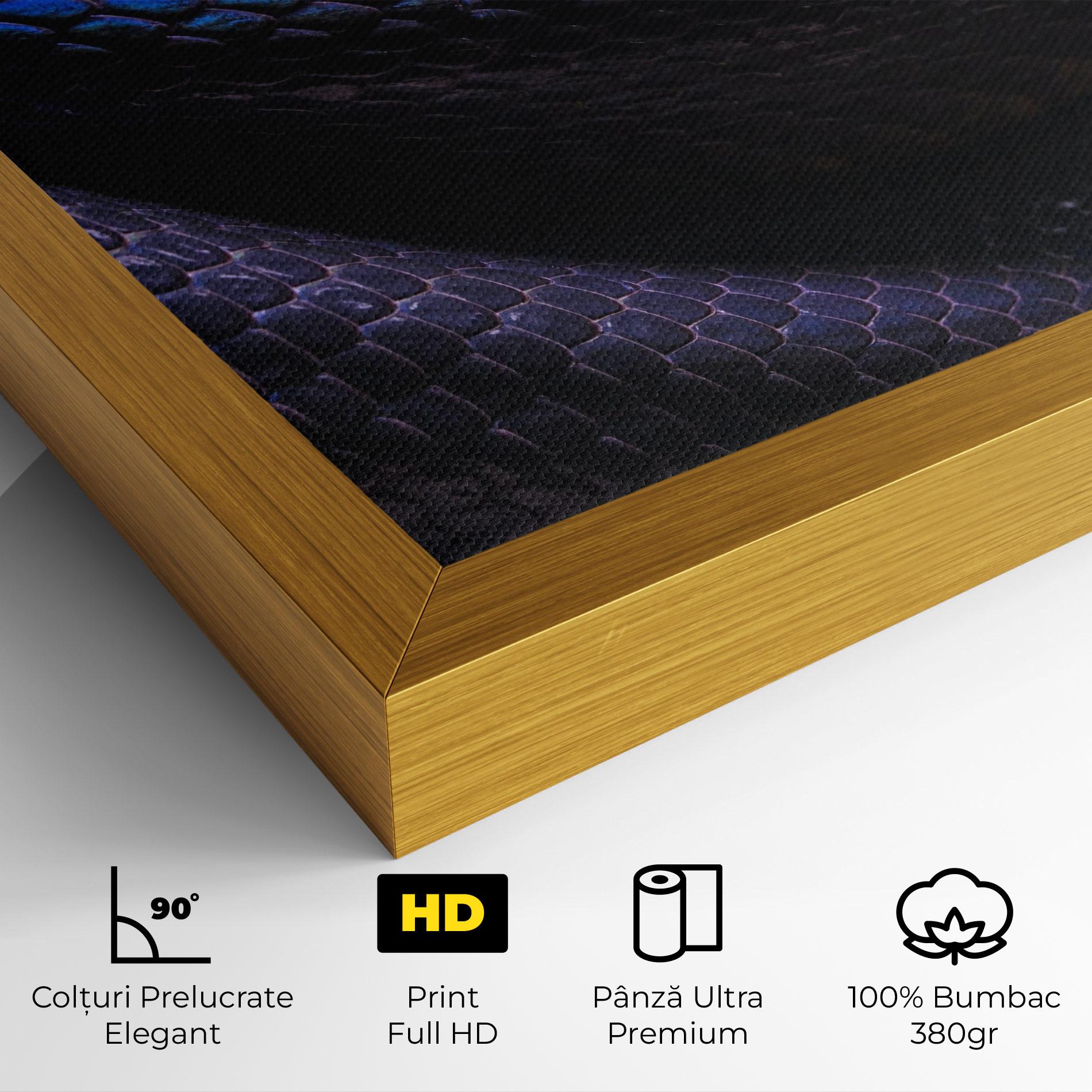 Tablou Canvas Snake Skin mockup 4