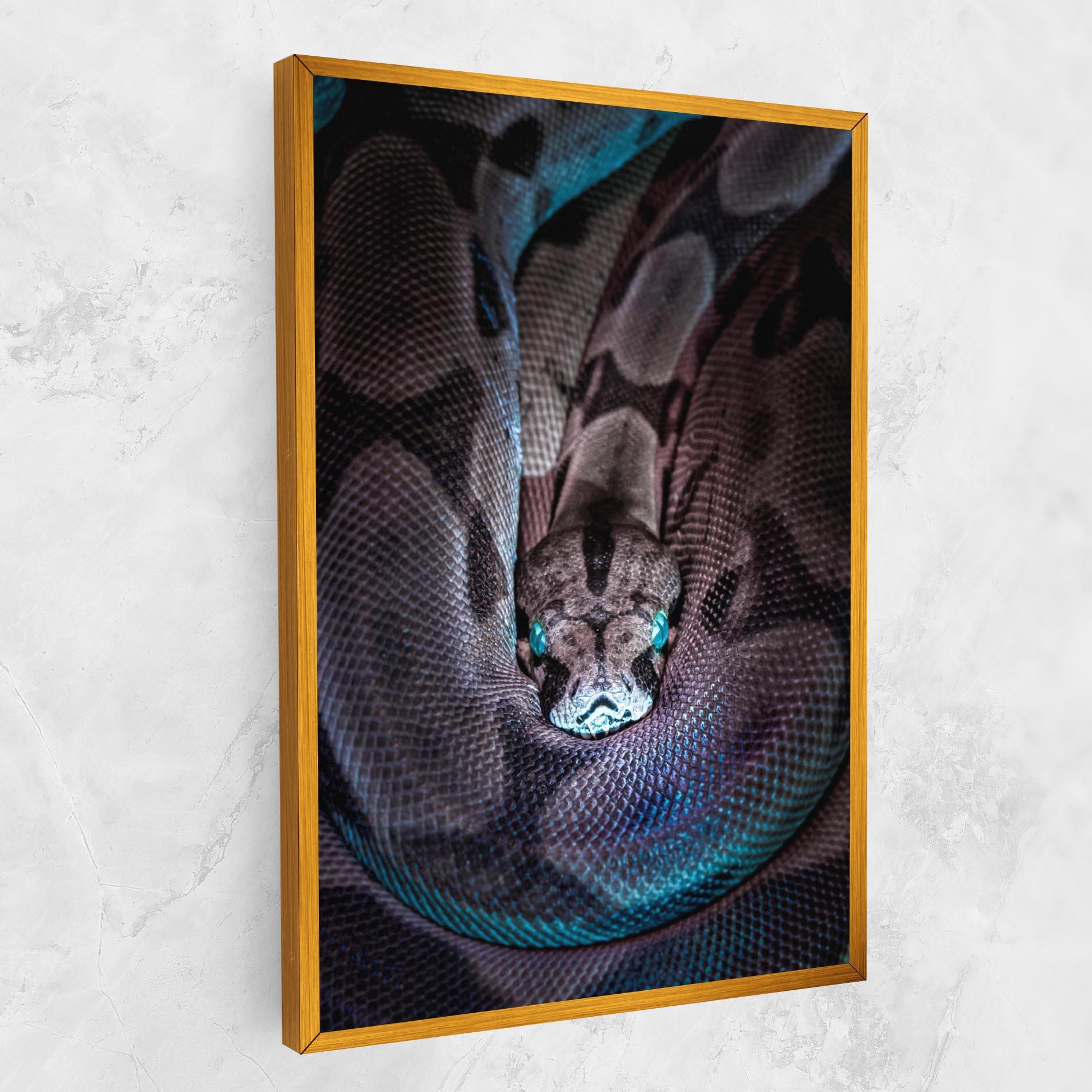 Tablou Canvas Vibrant Snake mockup 1