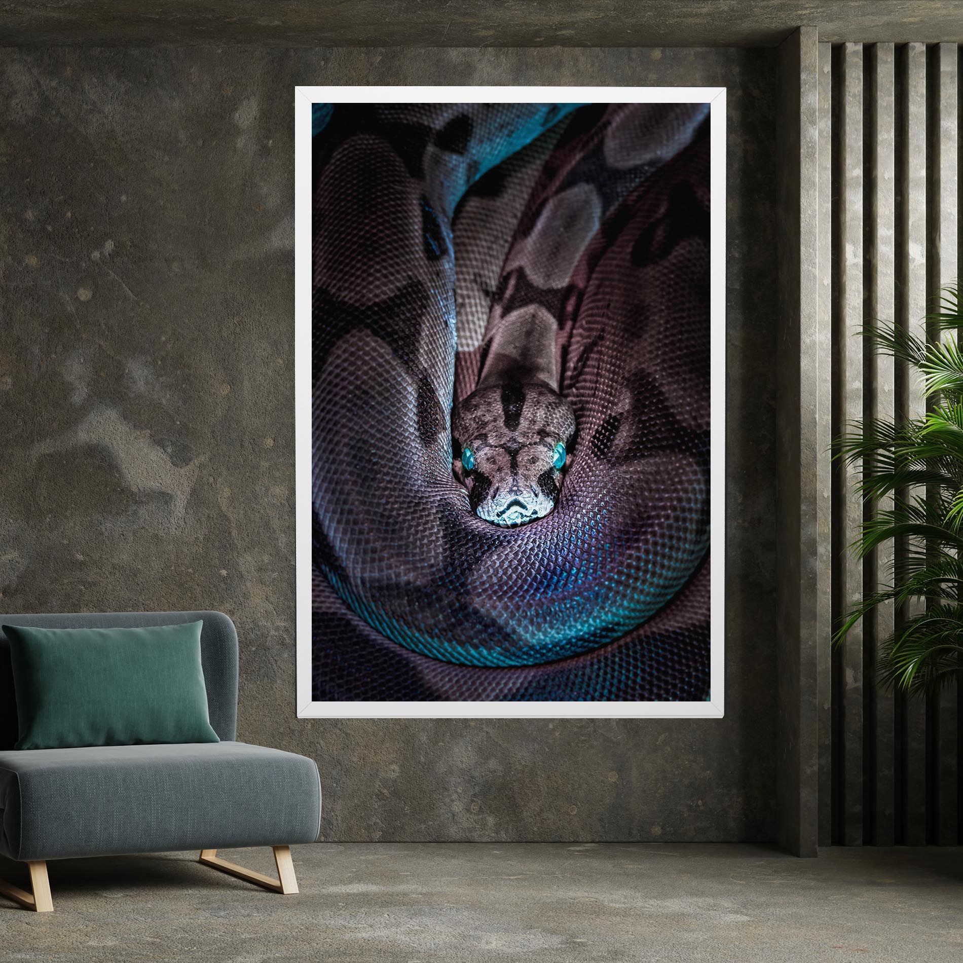 Vibrant Snake mockup 7