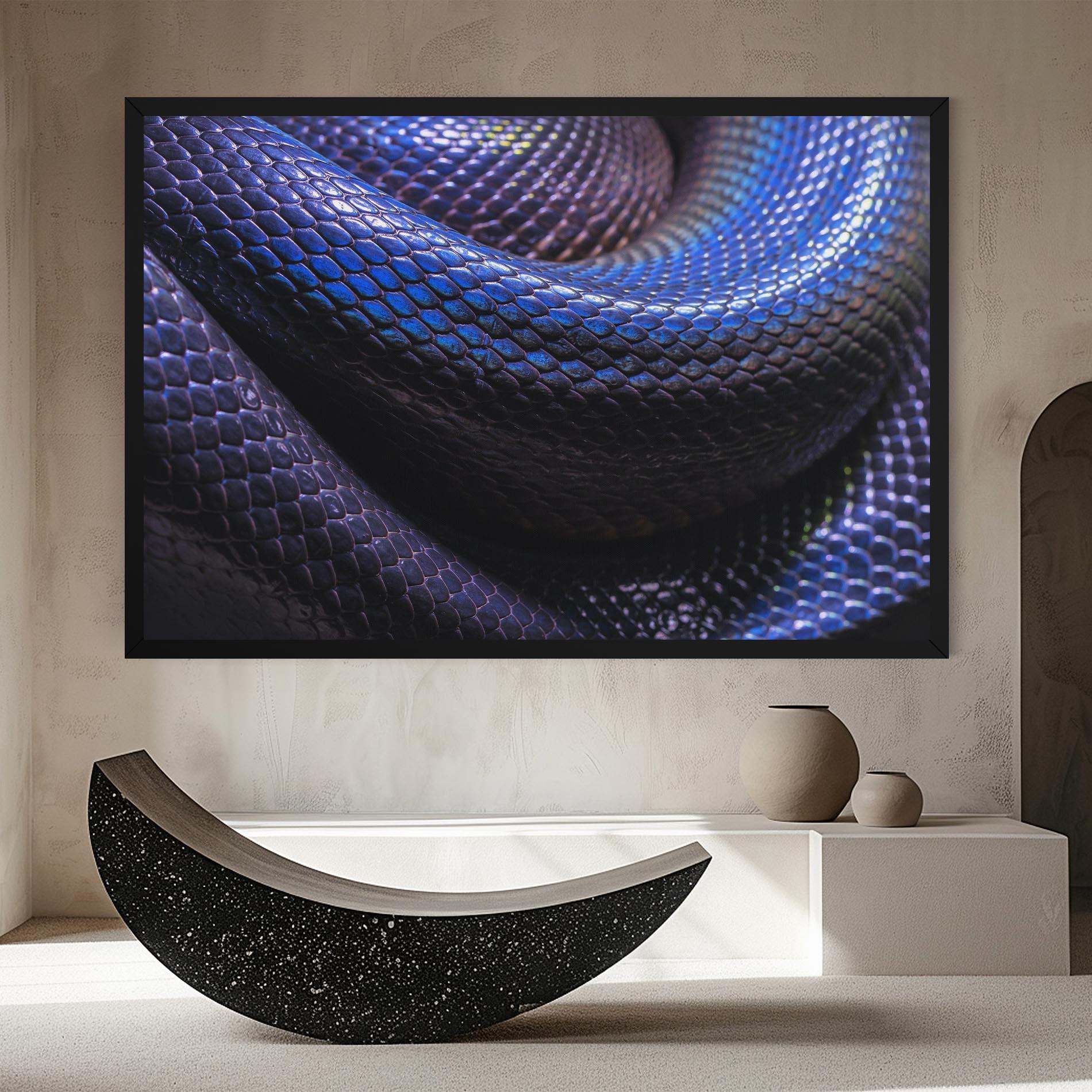 Tablou Canvas Snake Skin mockup 8