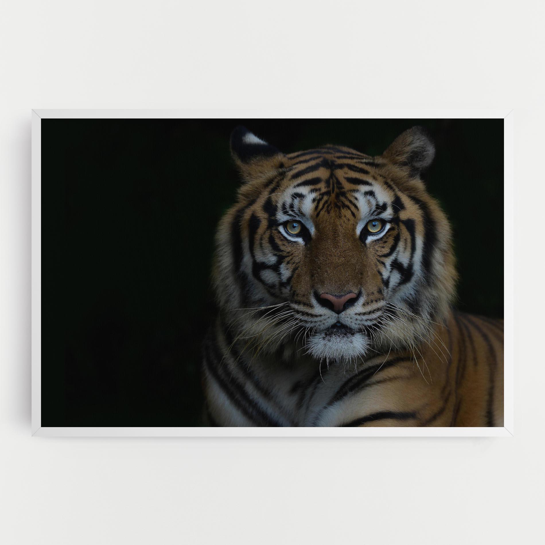 Tablou Canvas Close Up Tiger mockup 0