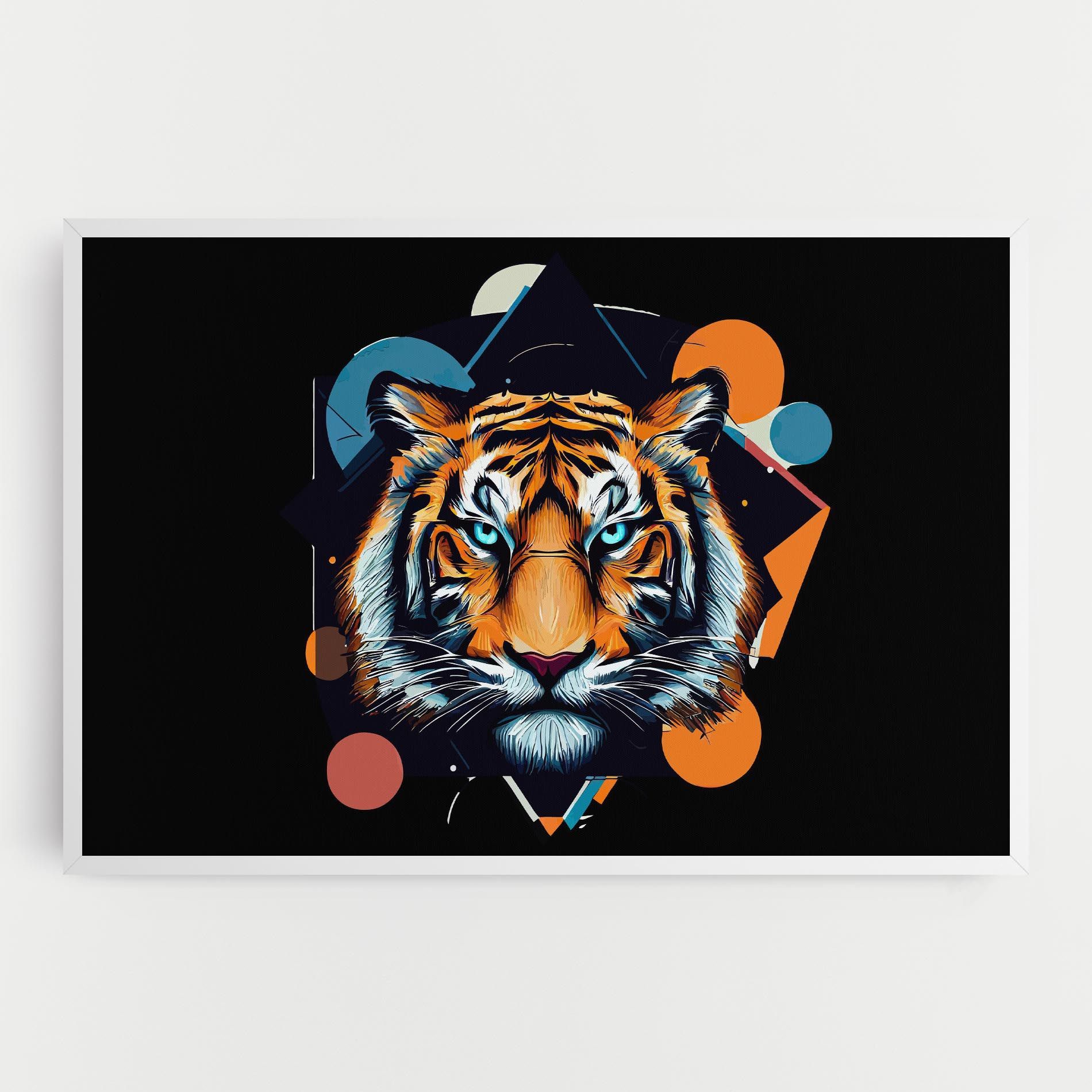 Geometric Tiger mockup 0