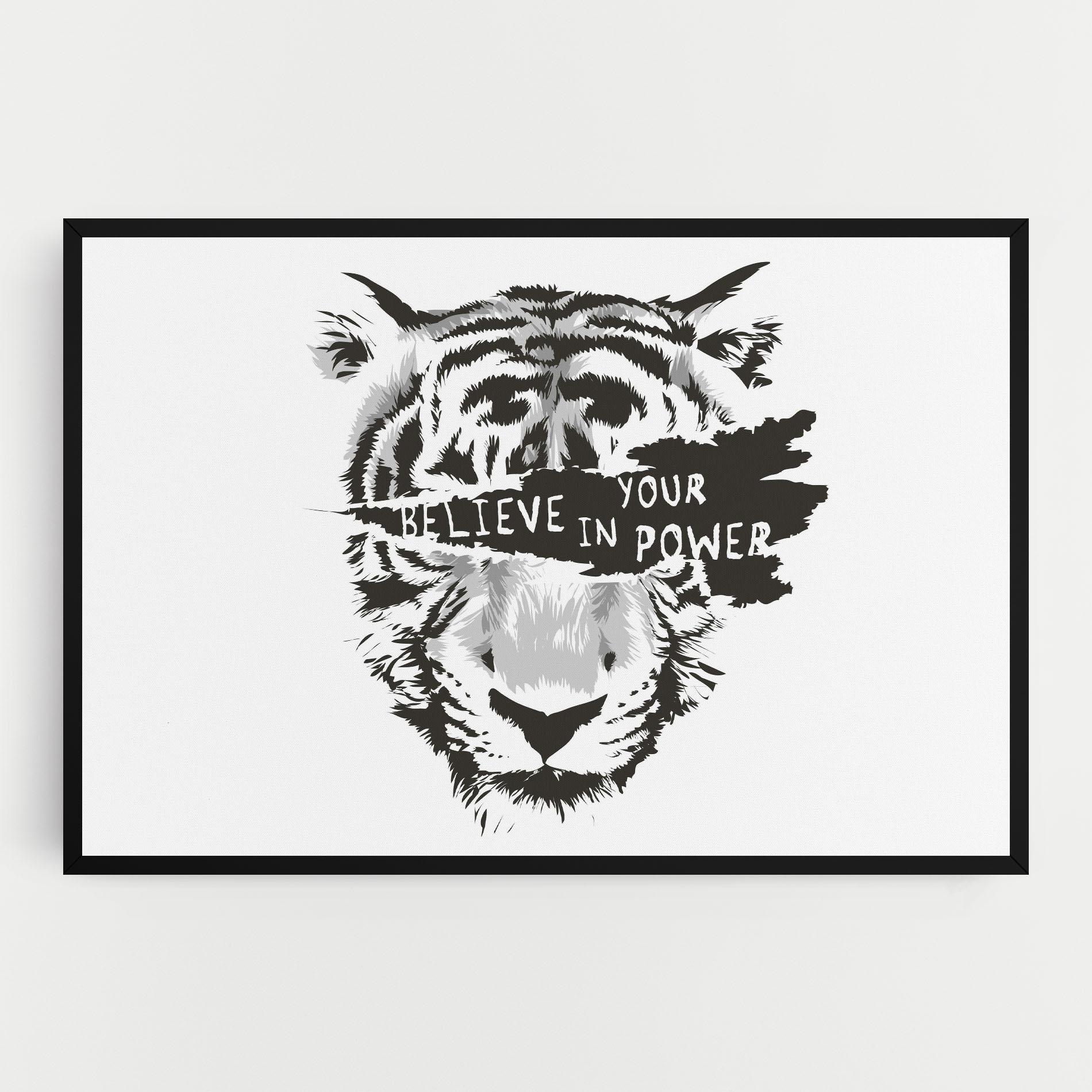 Tablou Canvas Belive In Your Power mockup 0