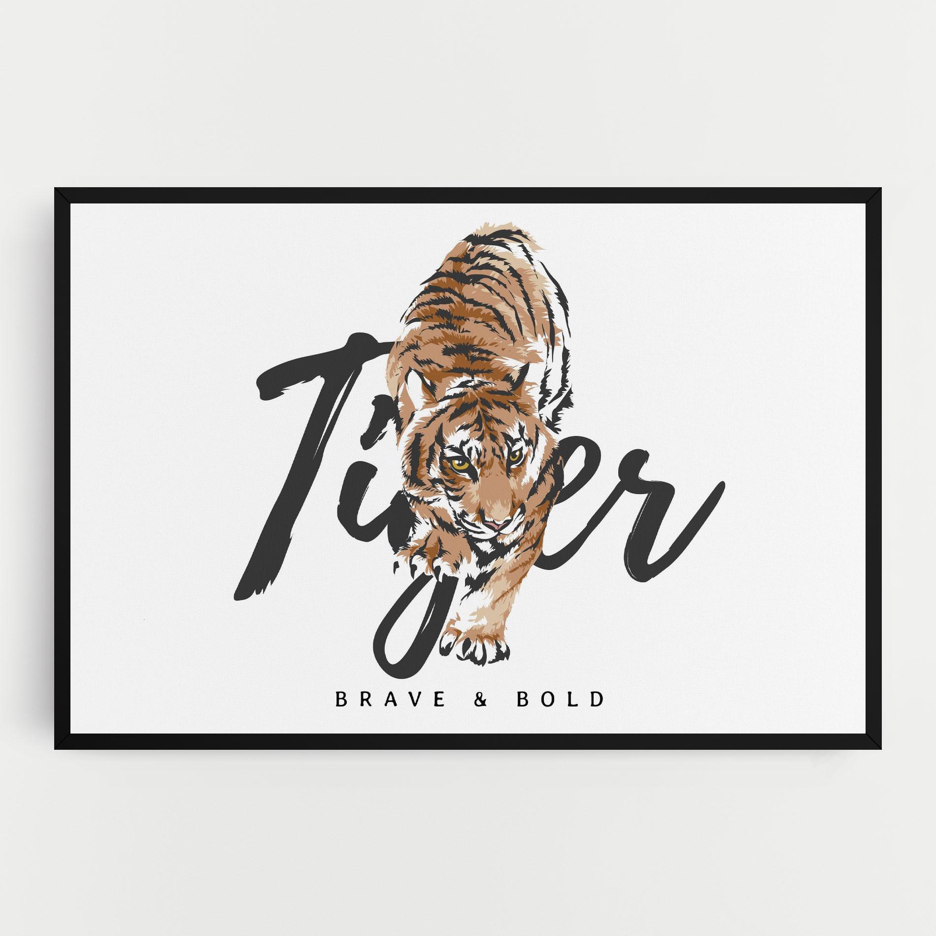 Tablou Canvas Brave And Bold mockup 0