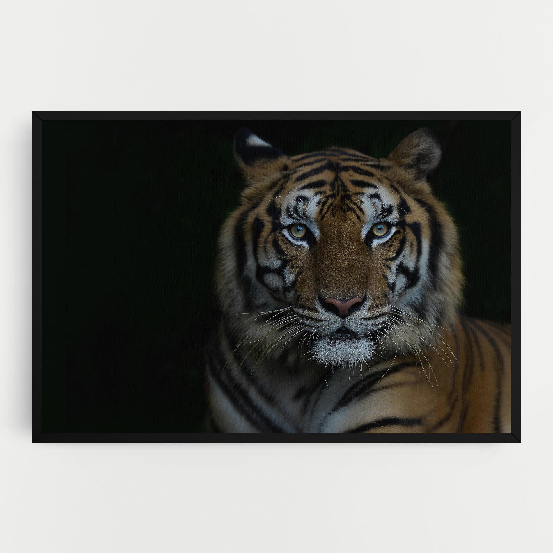 Tablou Canvas Close Up Tiger mockup 0