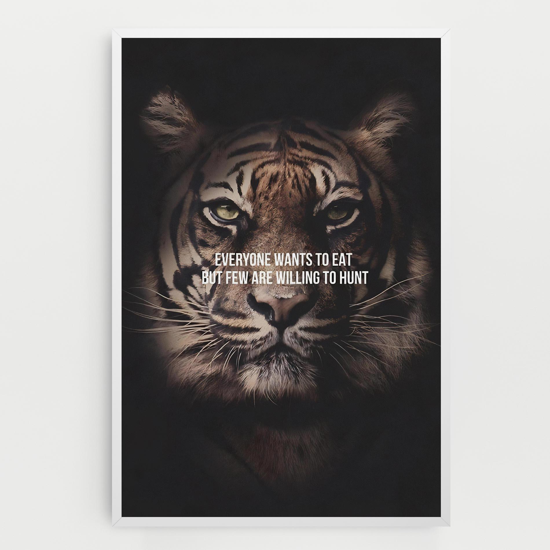 Tablou Canvas Willing To Hunt mockup 0