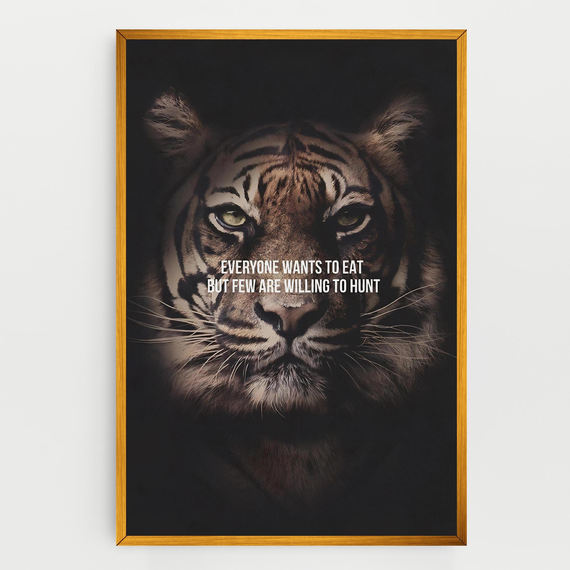 Tablou Canvas Willing To Hunt mockup 0