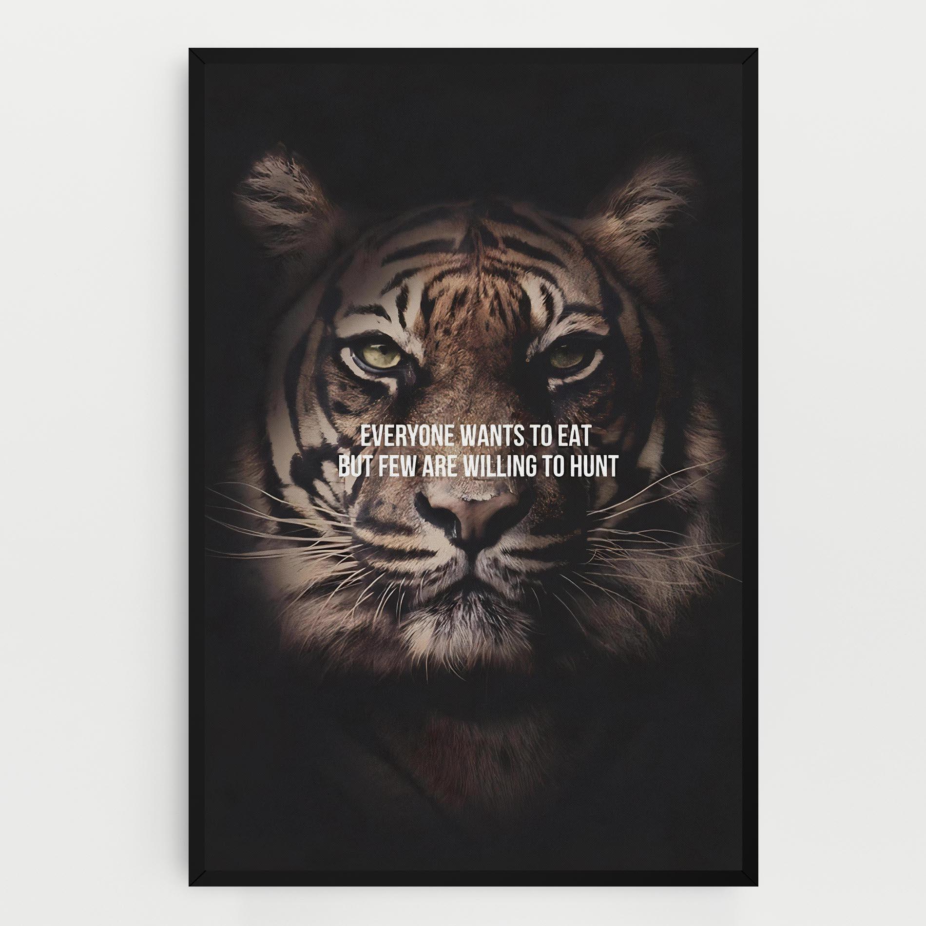 Tablou Canvas Willing To Hunt mockup 0
