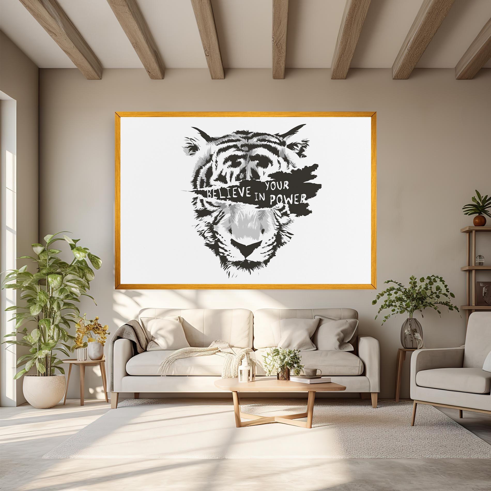 Tablou Canvas Belive In Your Power mockup 6