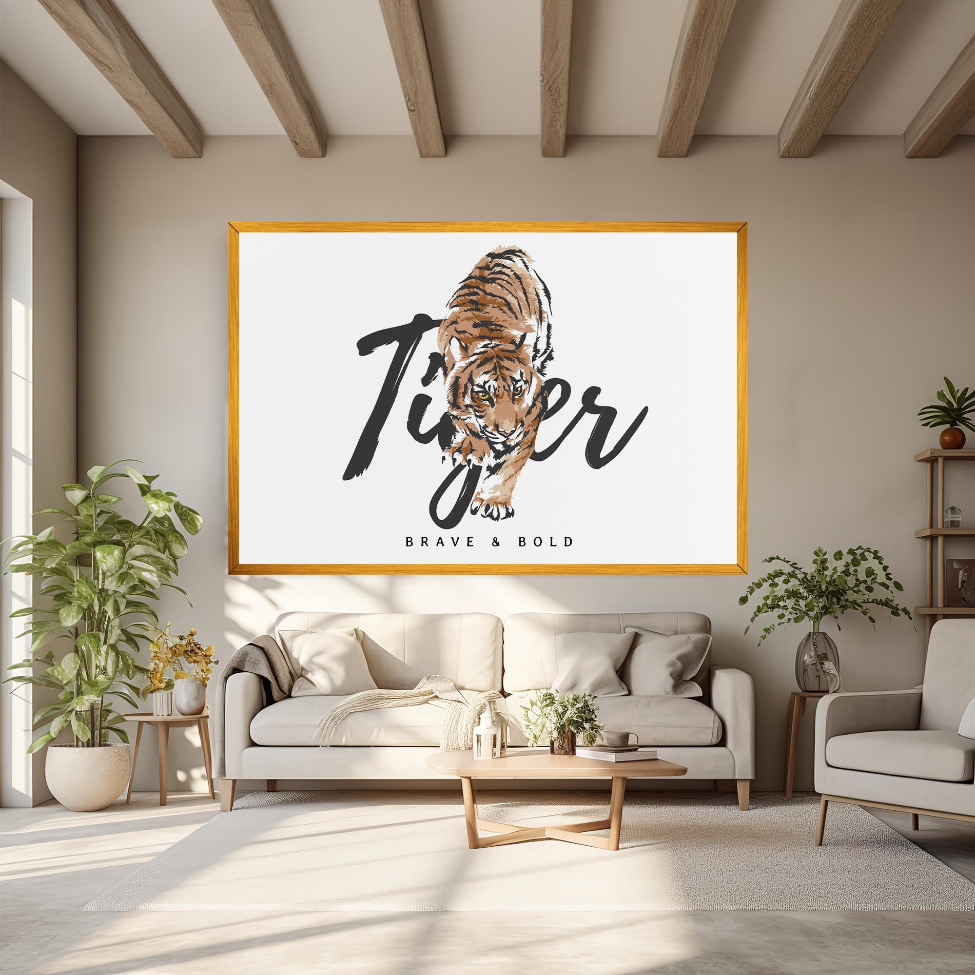 Tablou Canvas Brave And Bold mockup 6
