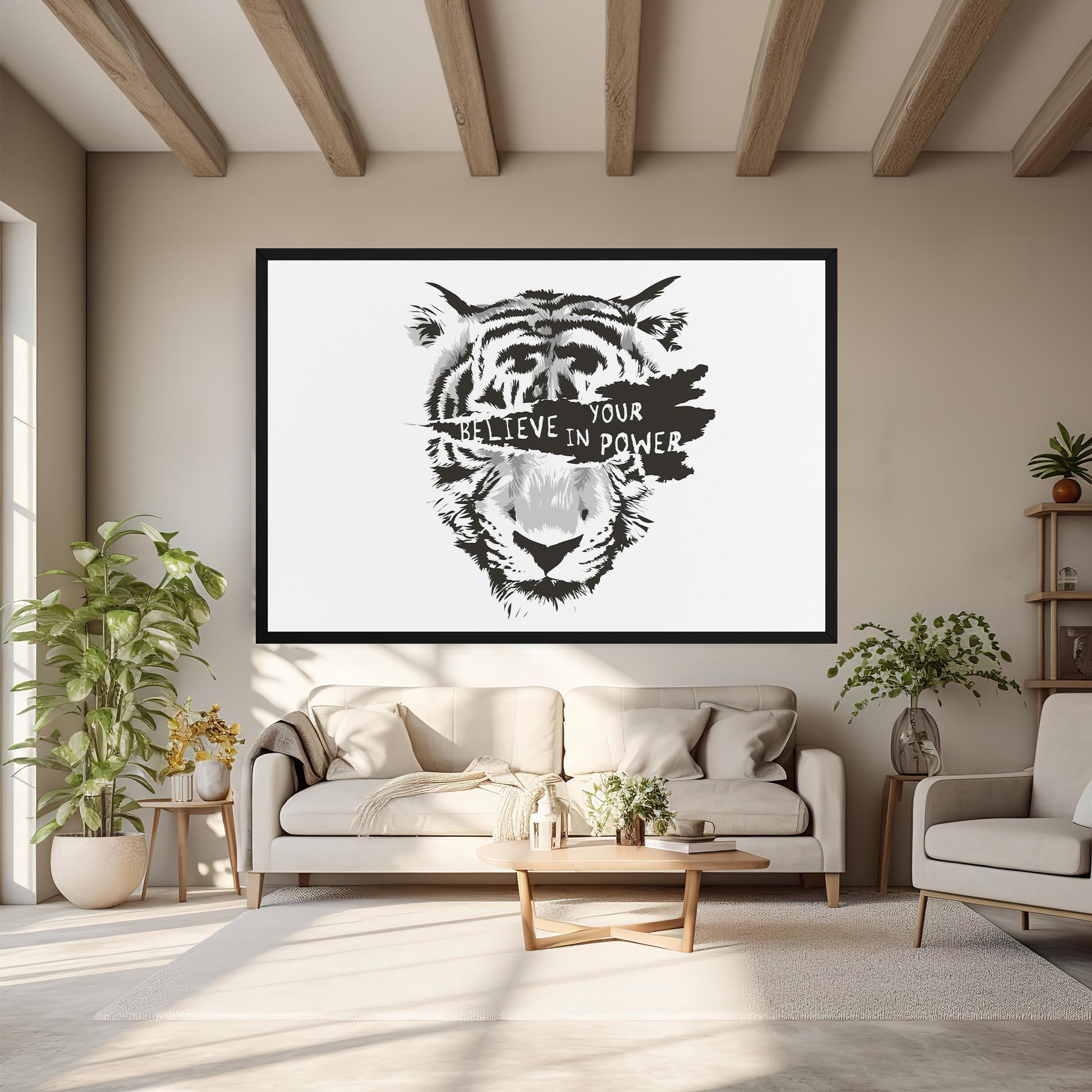 Tablou Canvas Belive In Your Power mockup 6