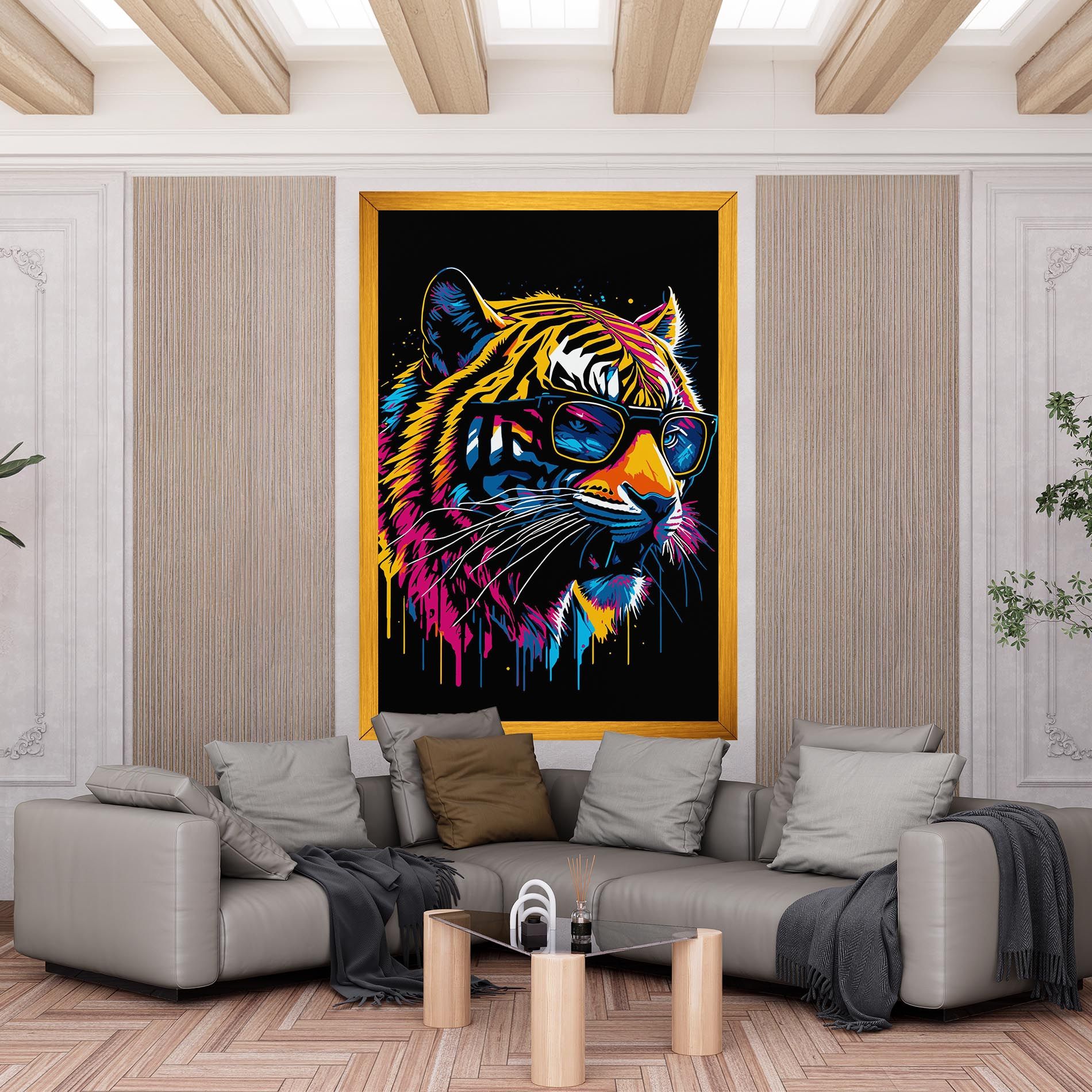 Cool Tiger mockup 6