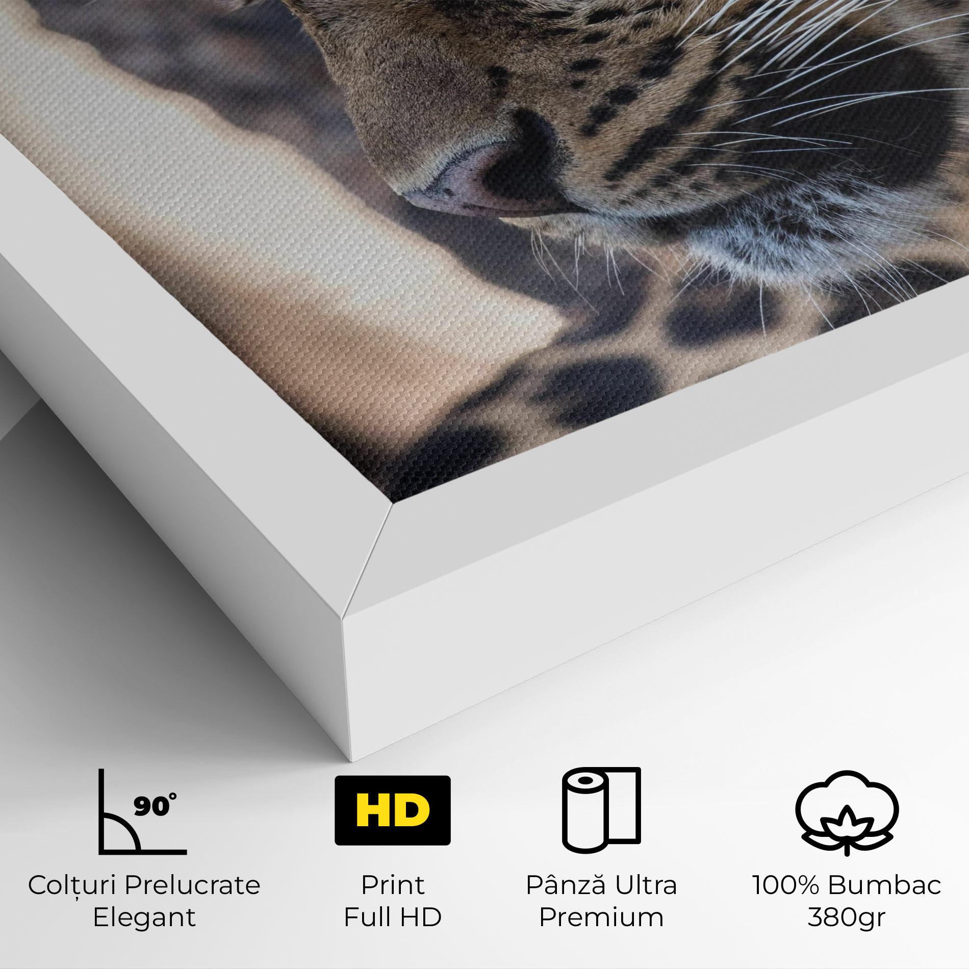 Tablou Canvas Blue Tiger mockup 4