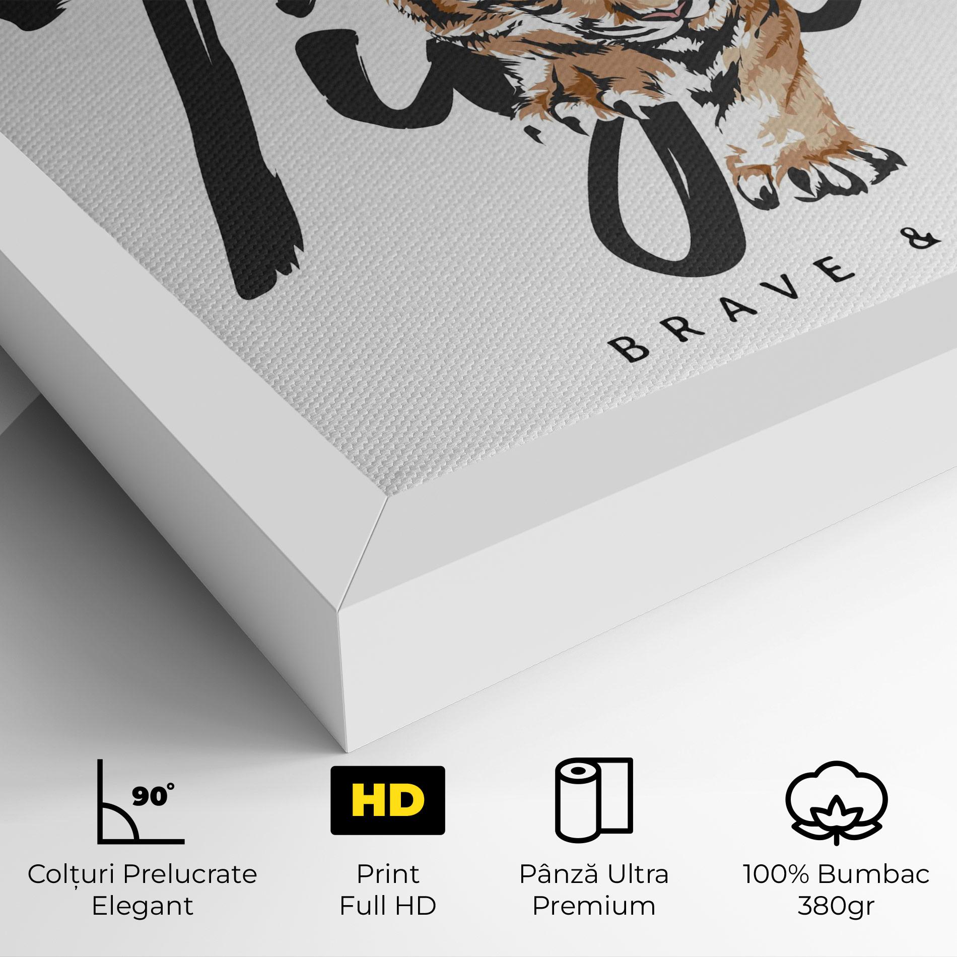 Tablou Canvas Brave And Bold mockup 4