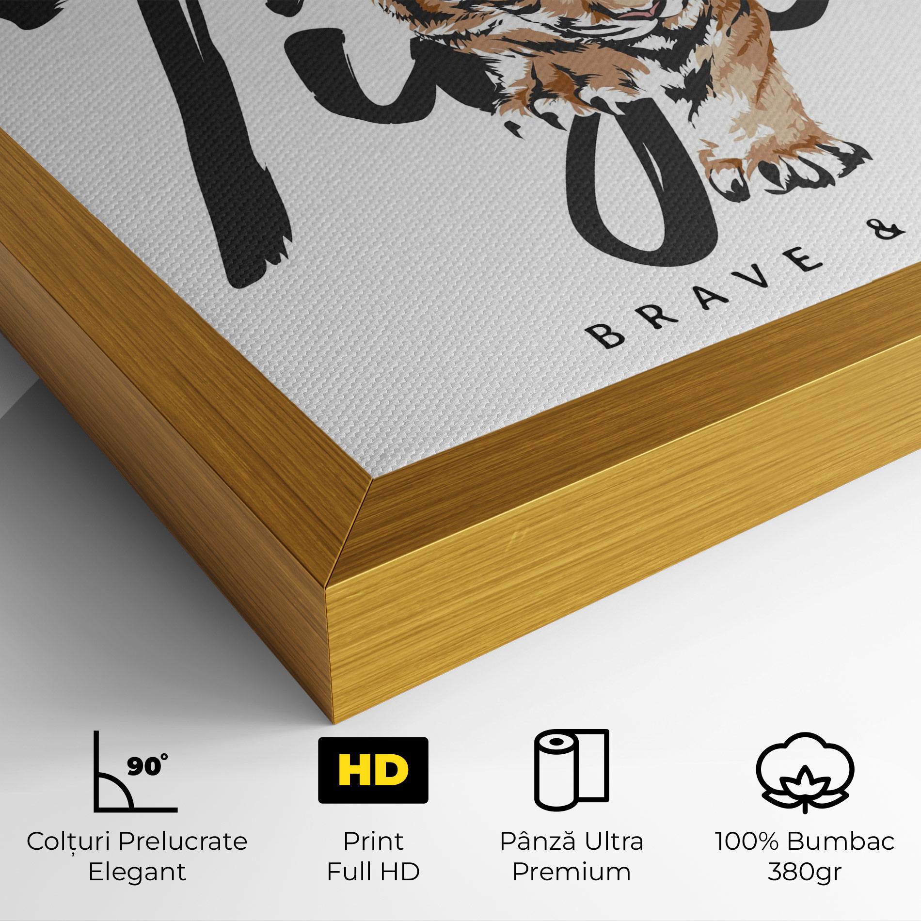 Tablou Canvas Brave And Bold mockup 4