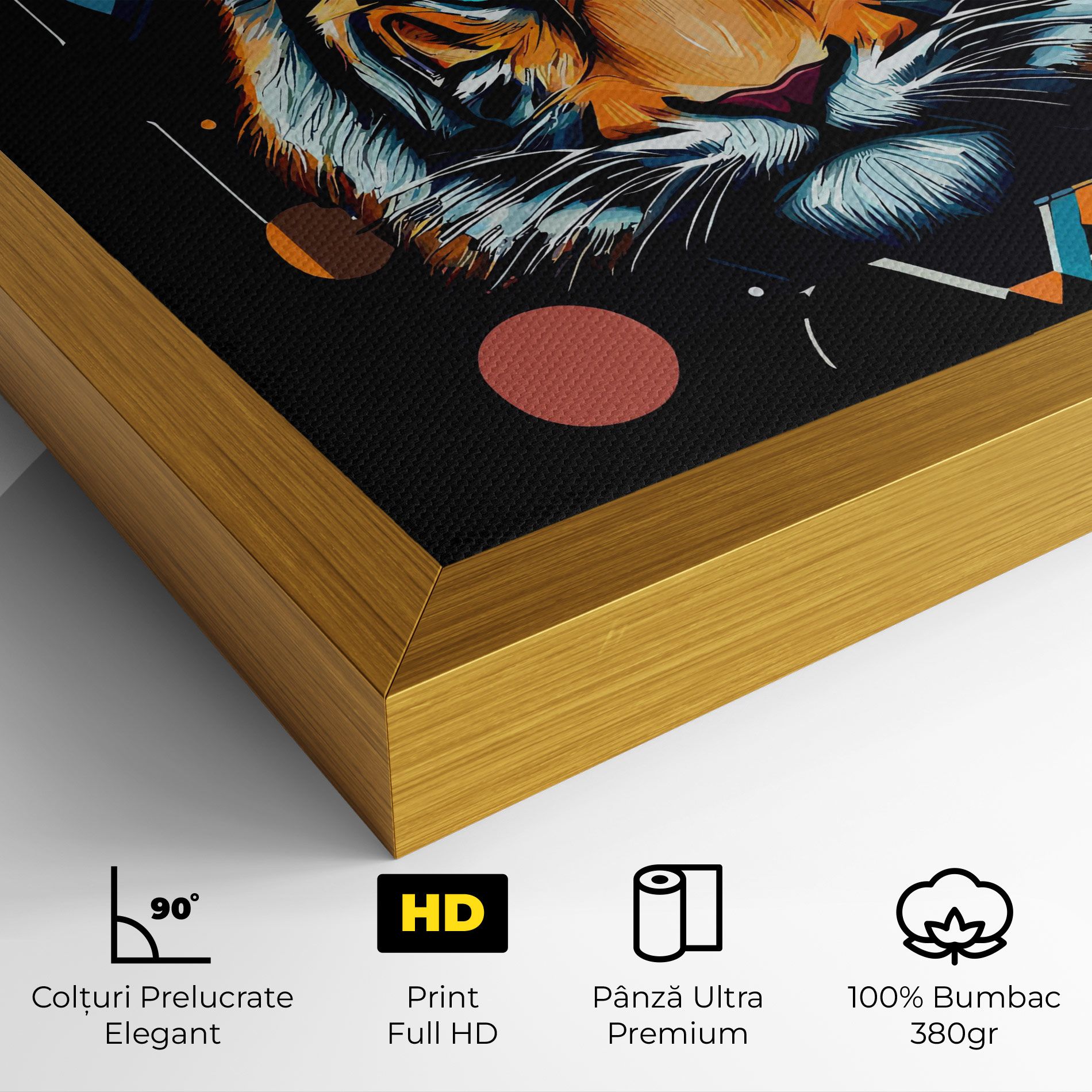 Geometric Tiger mockup 4