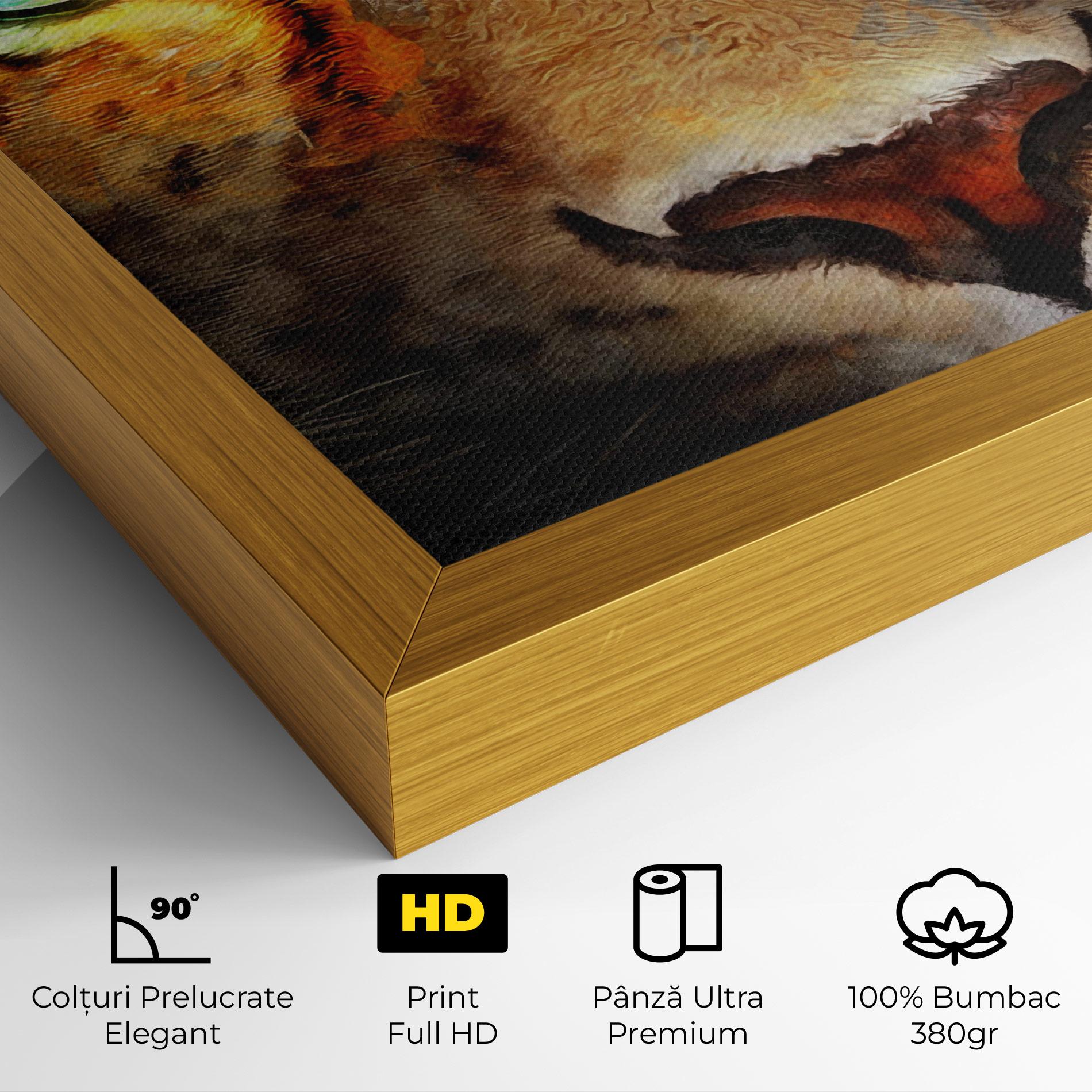 Tablou Canvas Tiger Eyes mockup 4