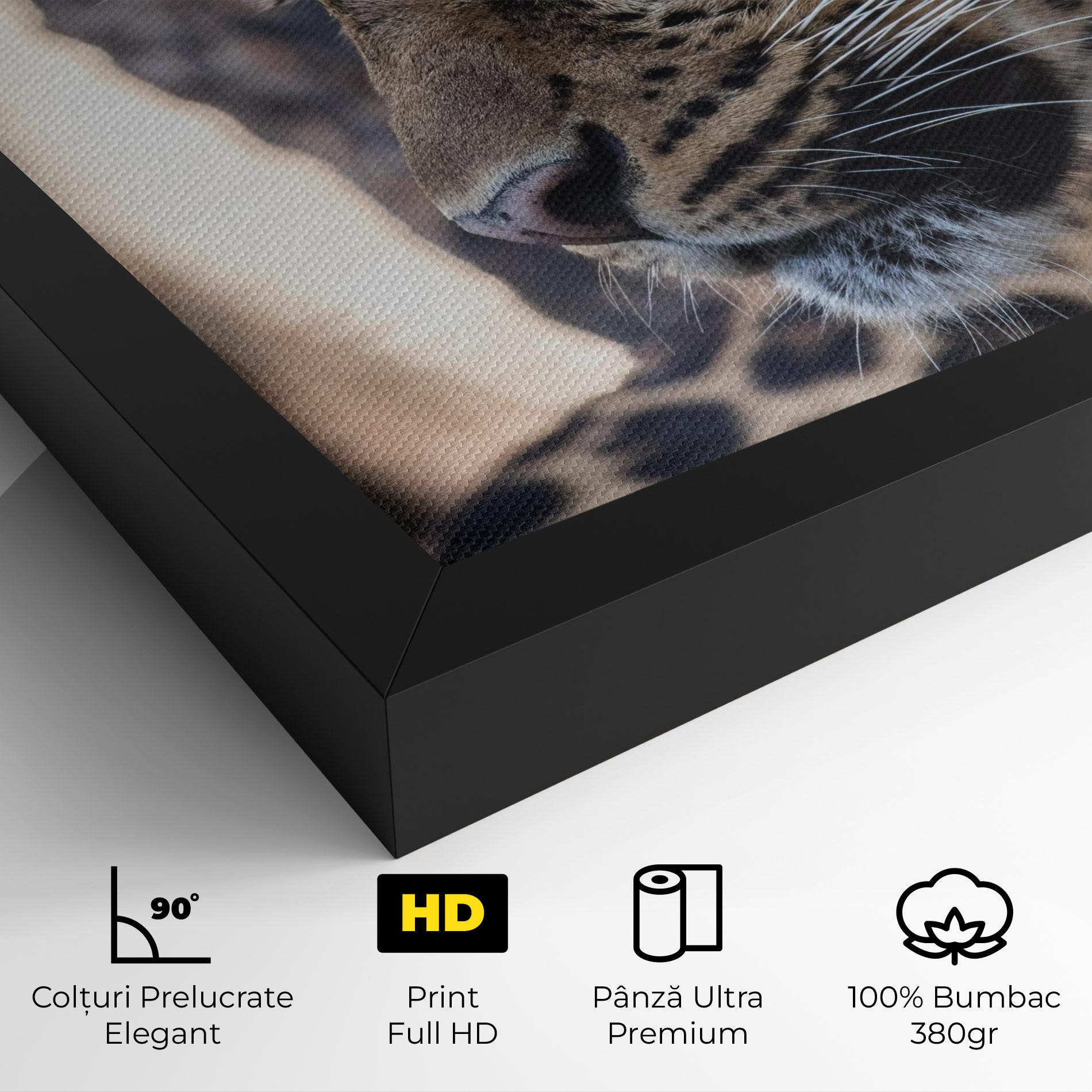 Tablou Canvas Blue Tiger mockup 4