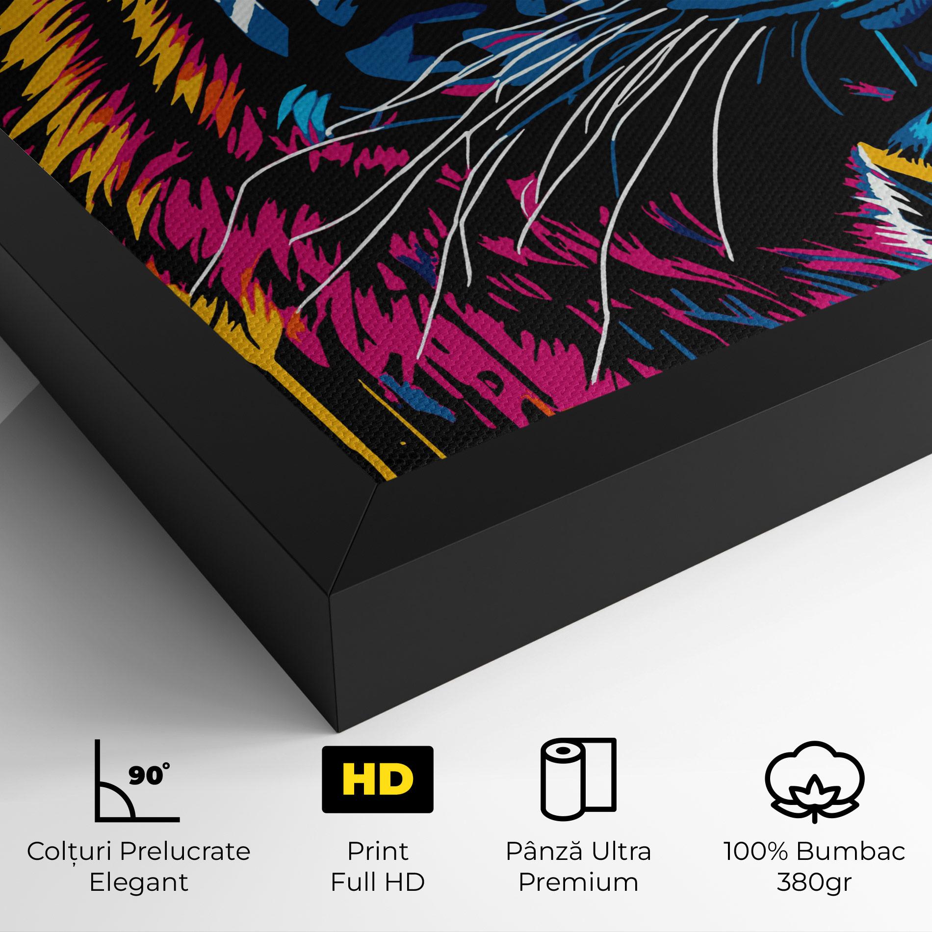 Tablou Canvas Cool Tiger mockup 4