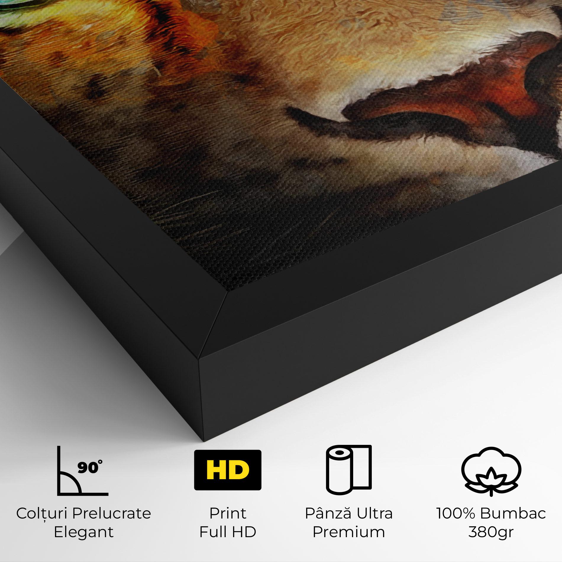 Tablou Canvas Tiger Eyes mockup 4