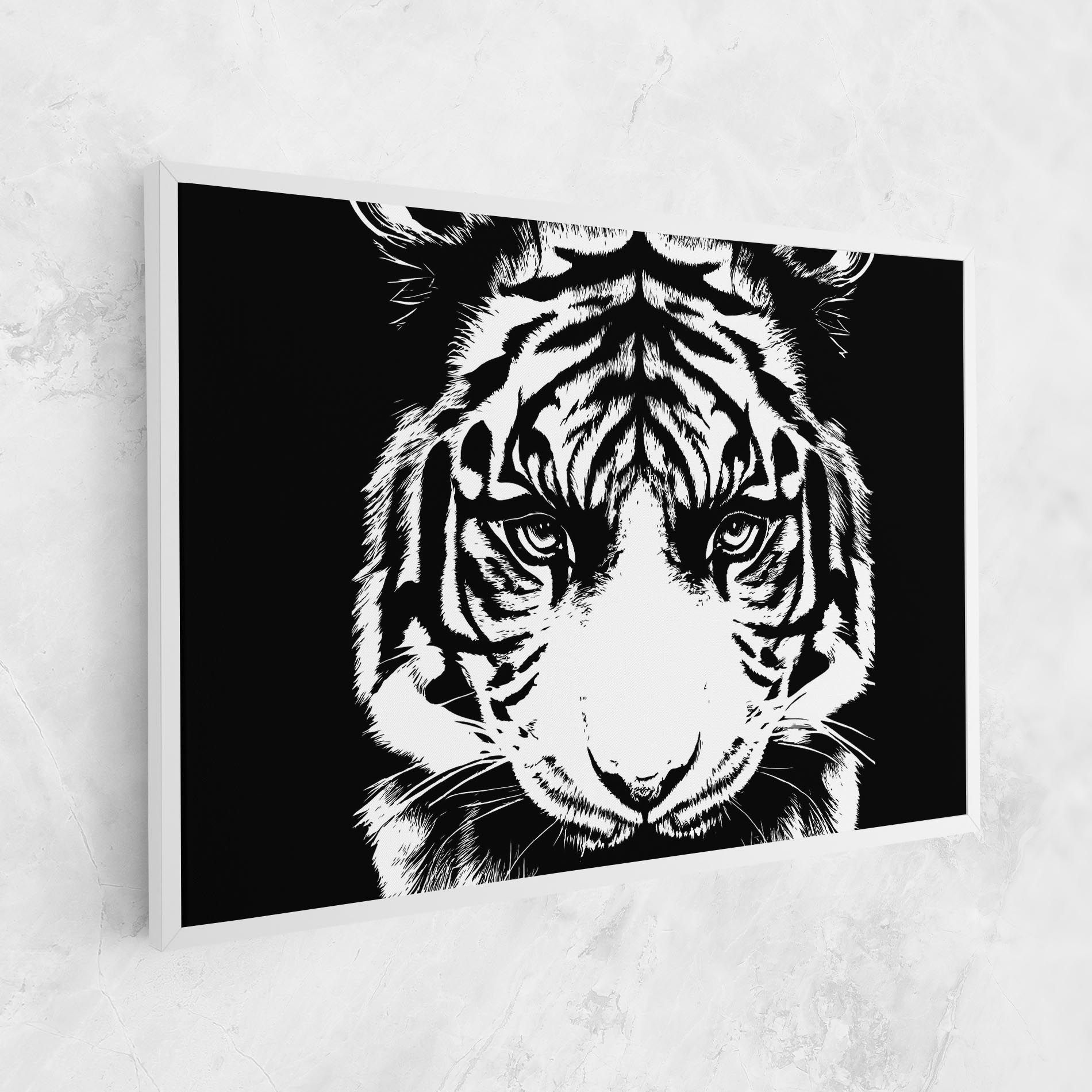 Big Eyes Tiger mockup 1