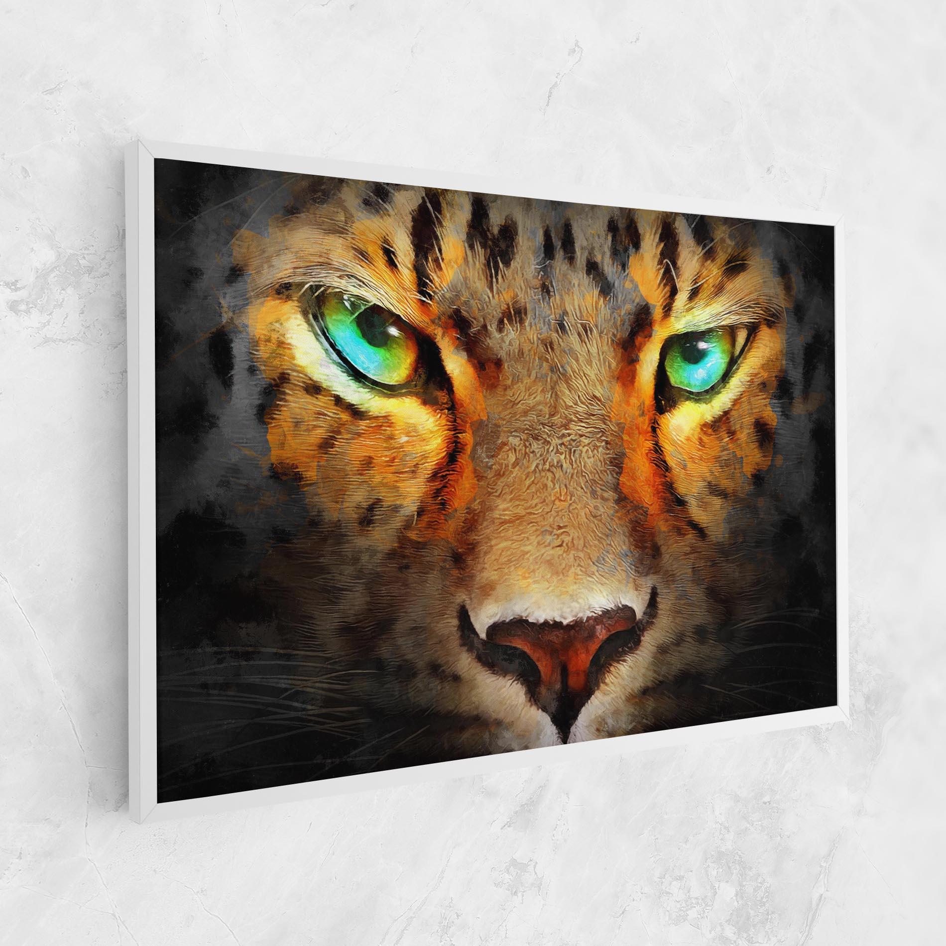 Tablou Canvas Tiger Eyes mockup 1