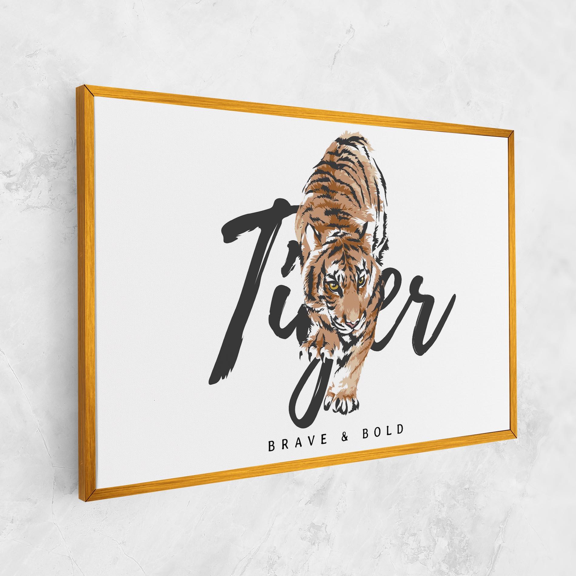 Tablou Canvas Brave And Bold mockup 1