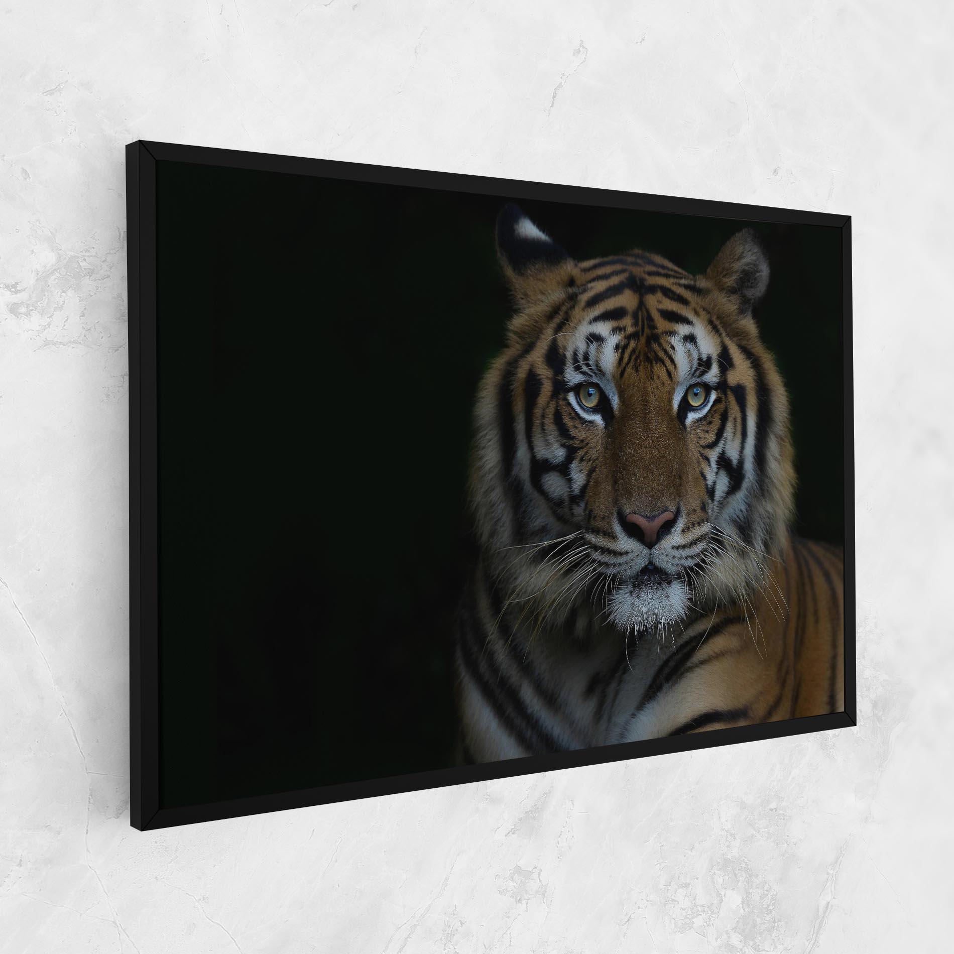 Tablou Canvas Close Up Tiger mockup 1