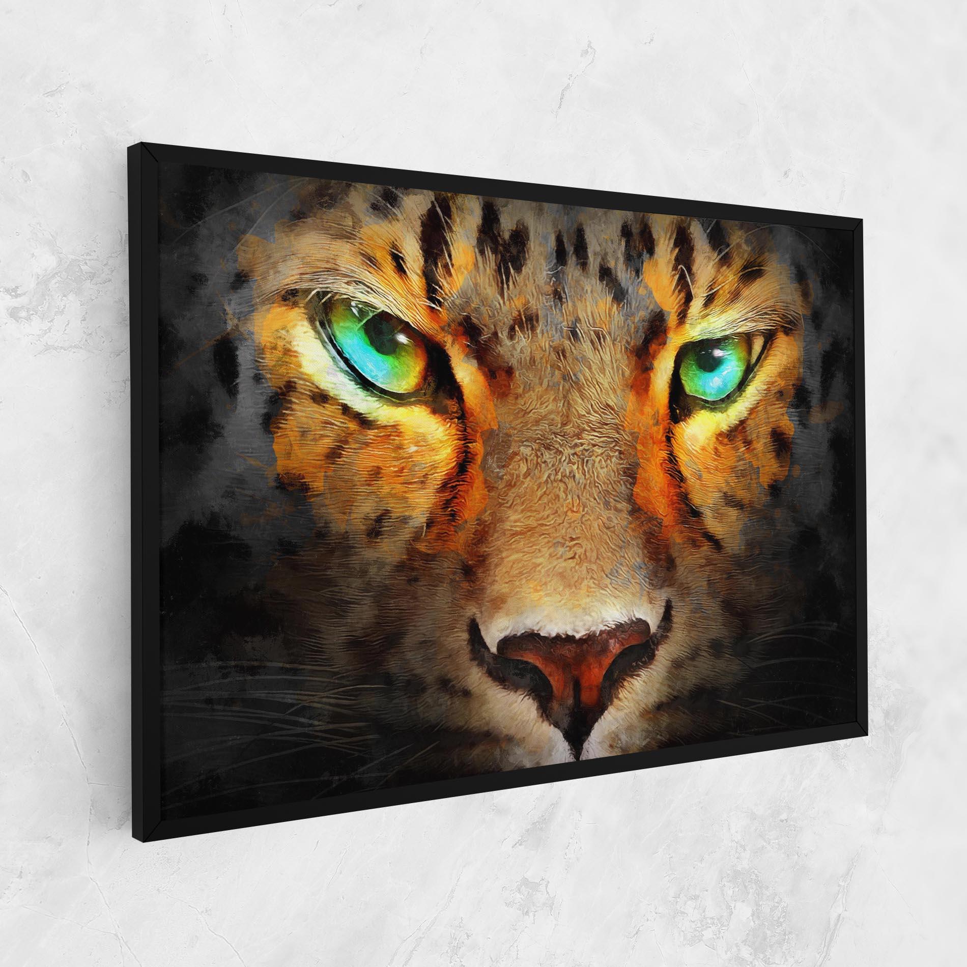 Tablou Canvas Tiger Eyes mockup 1