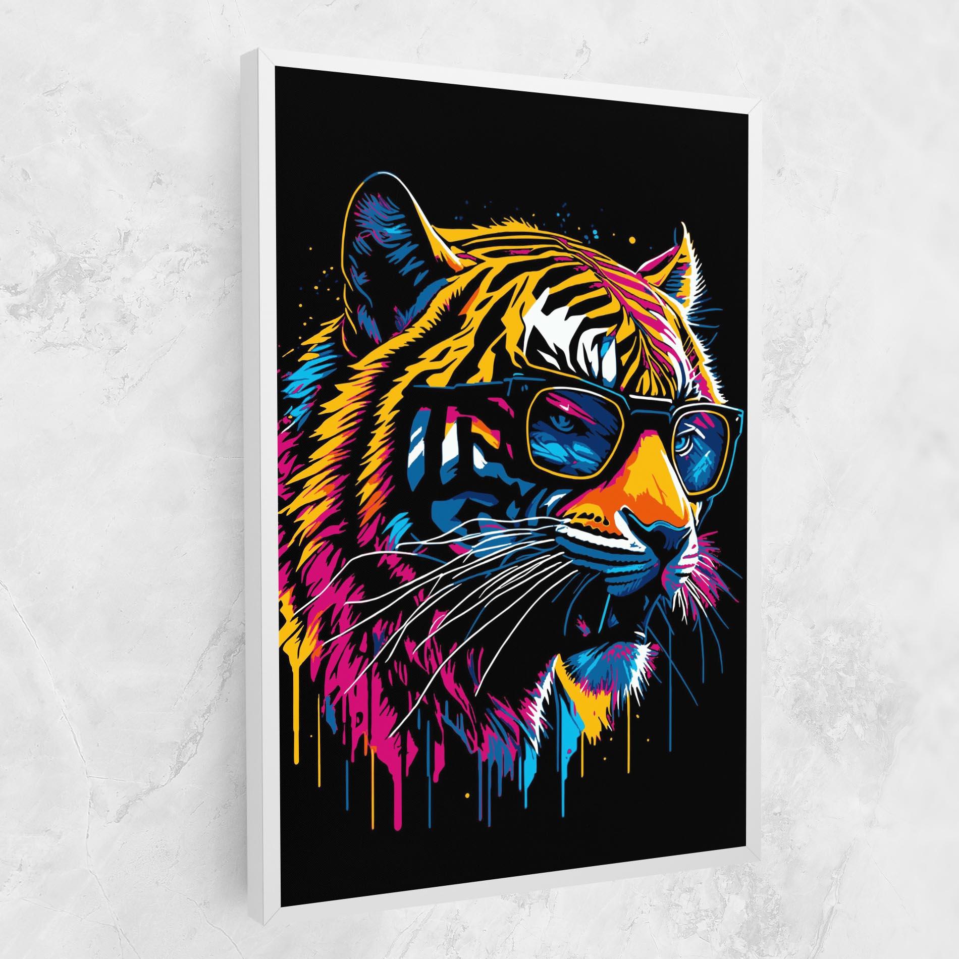 Tablou Canvas Cool Tiger mockup 1