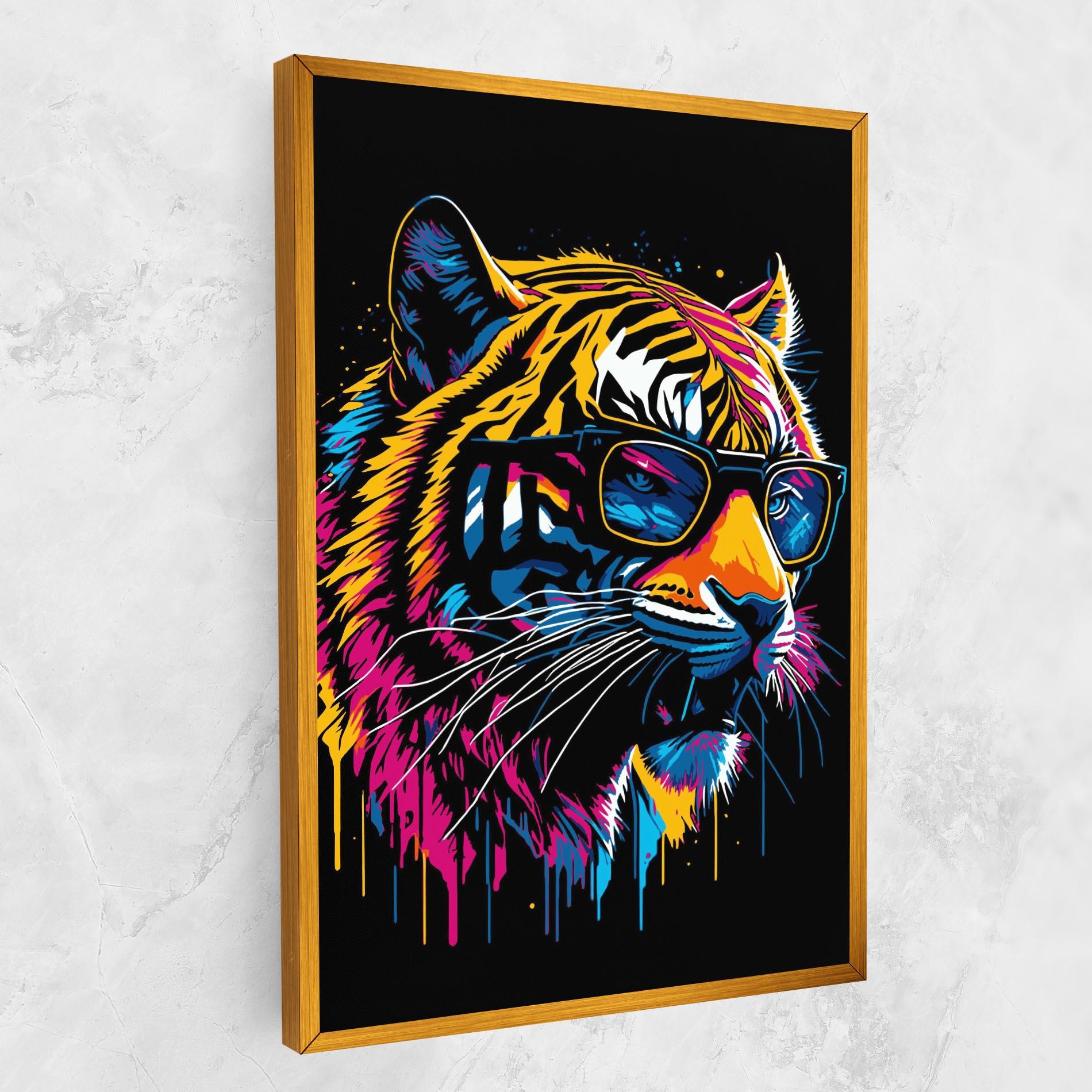 Tablou Canvas Cool Tiger mockup 1