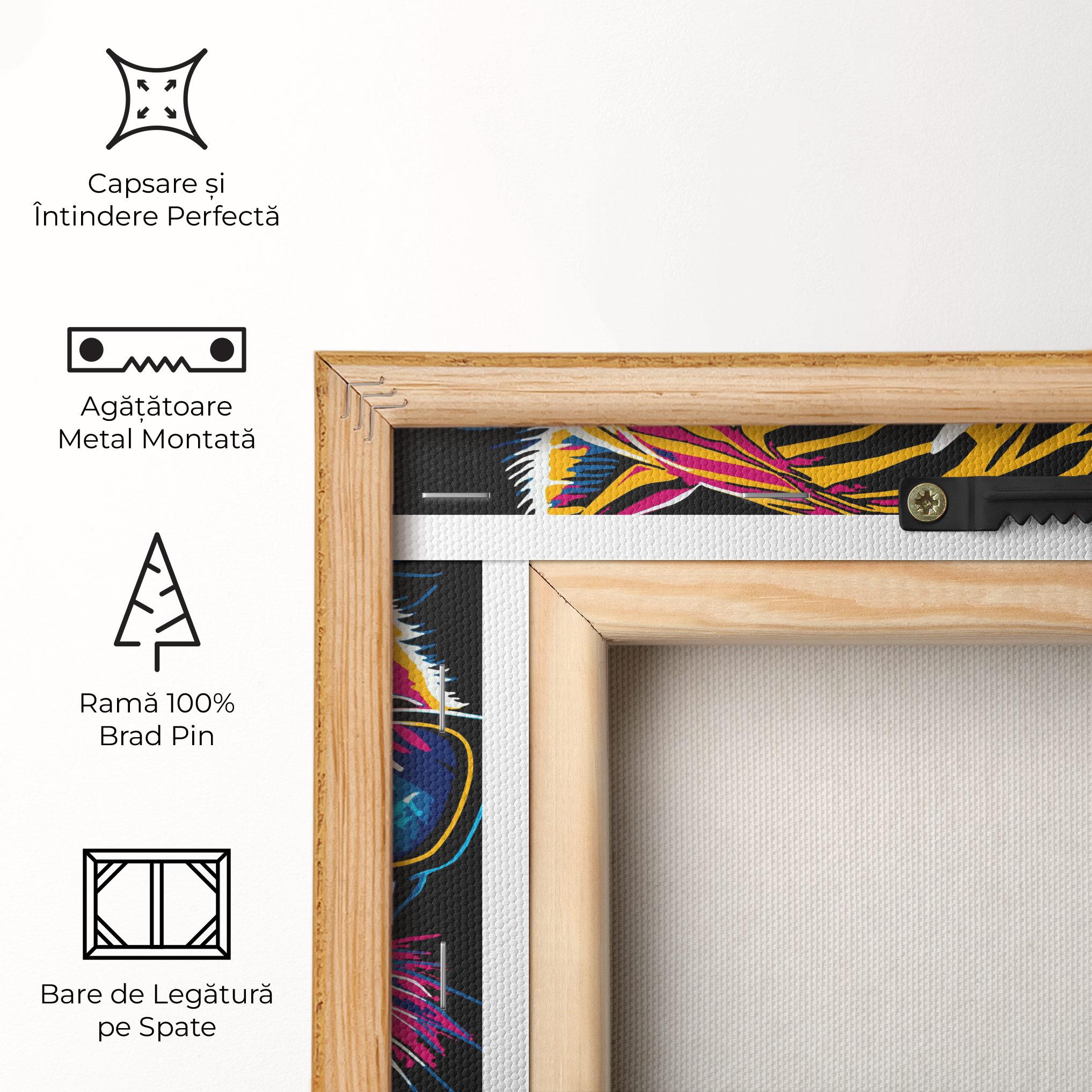 Tablou Canvas Cool Tiger mockup 5