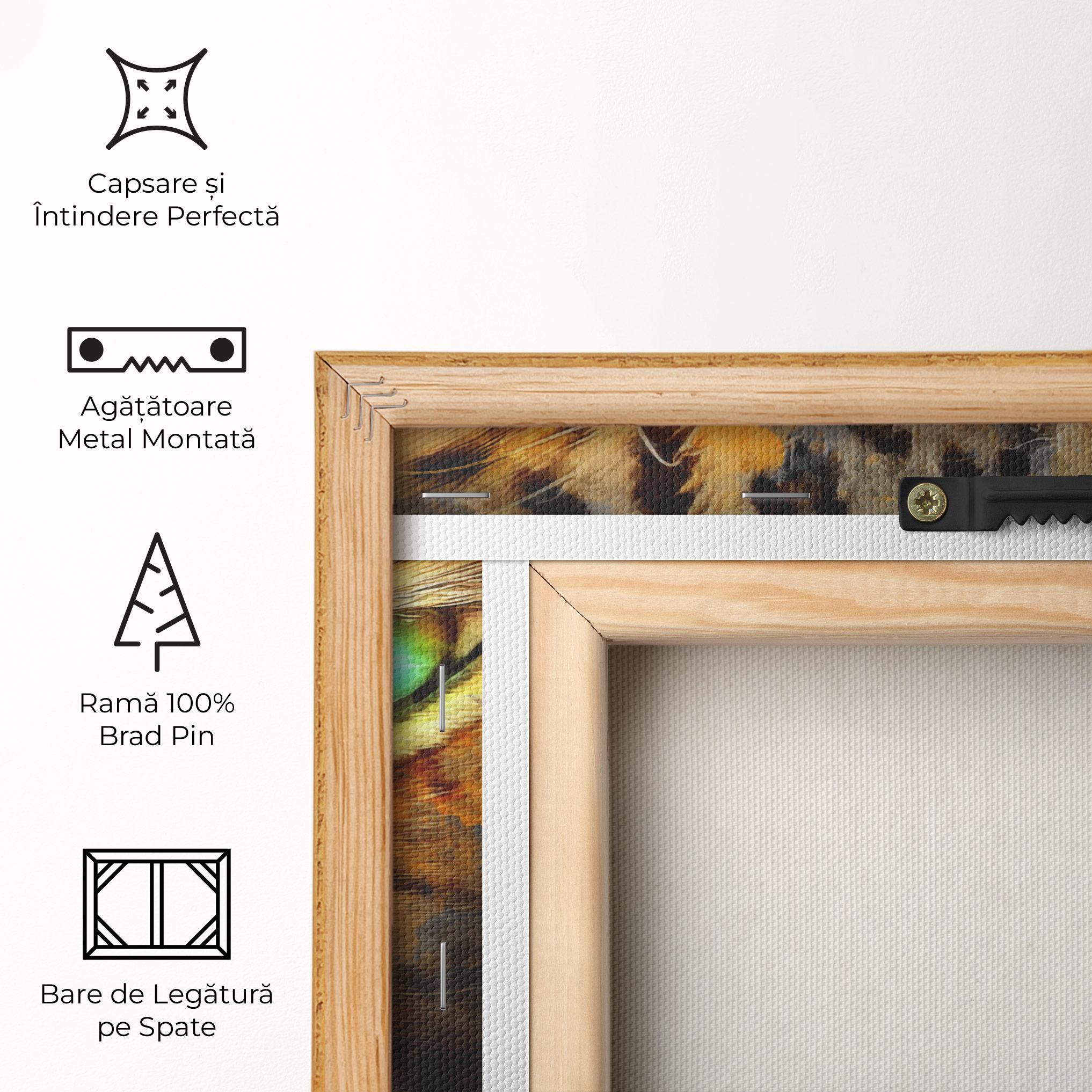 Tablou Canvas Tiger Eyes mockup 5