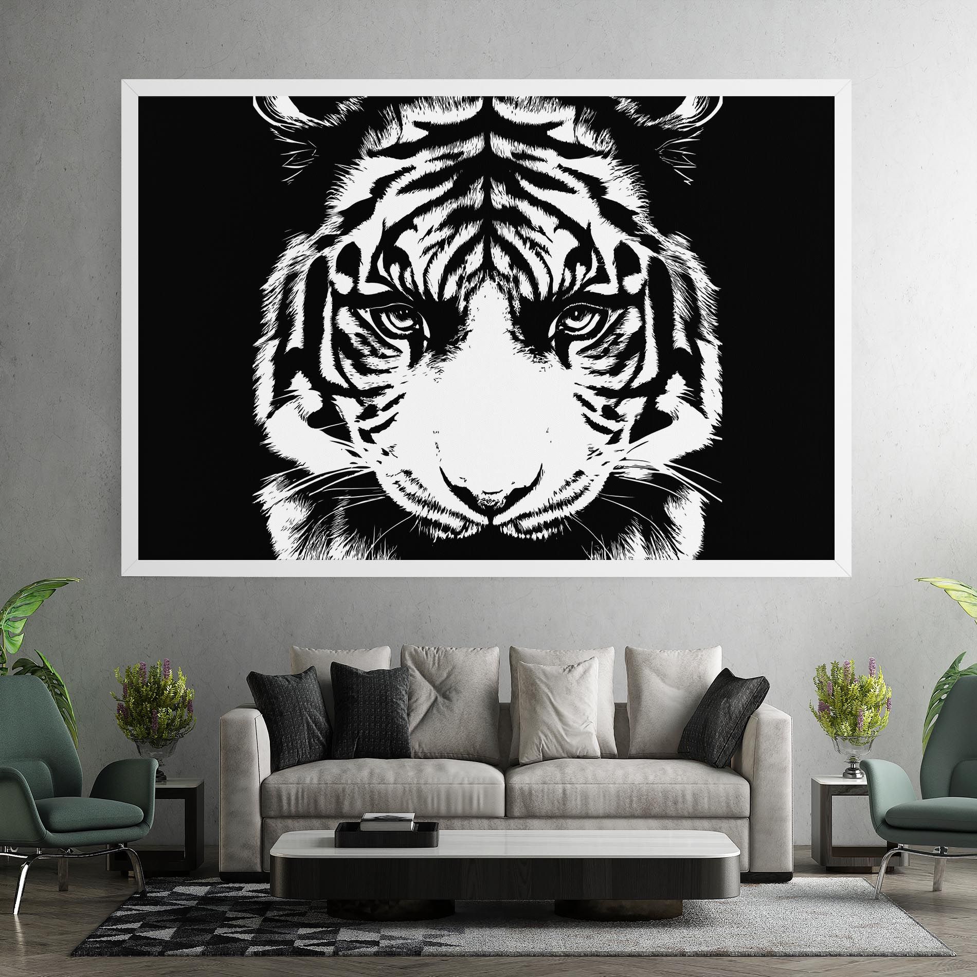 Big Eyes Tiger mockup 7