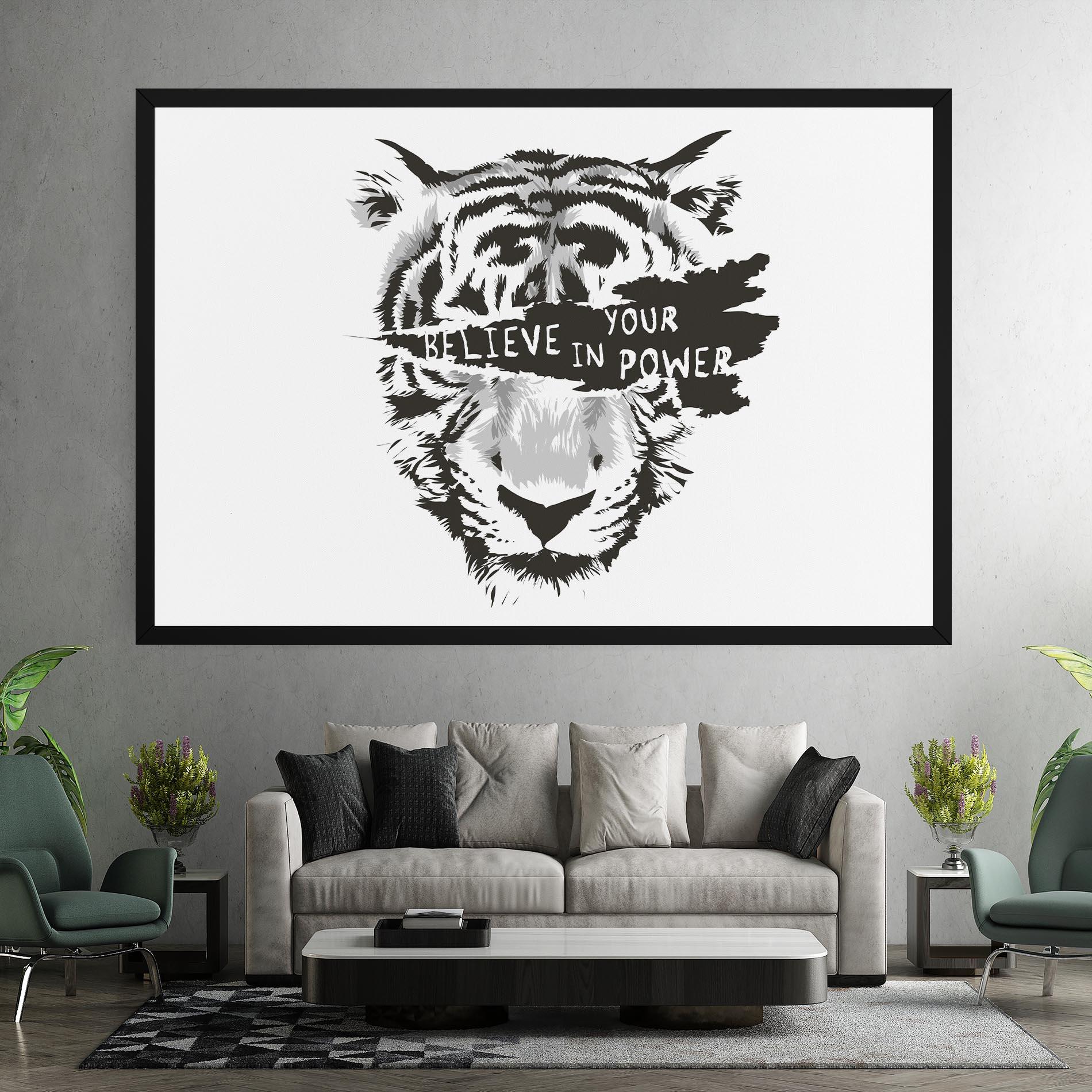 Tablou Canvas Belive In Your Power mockup 7