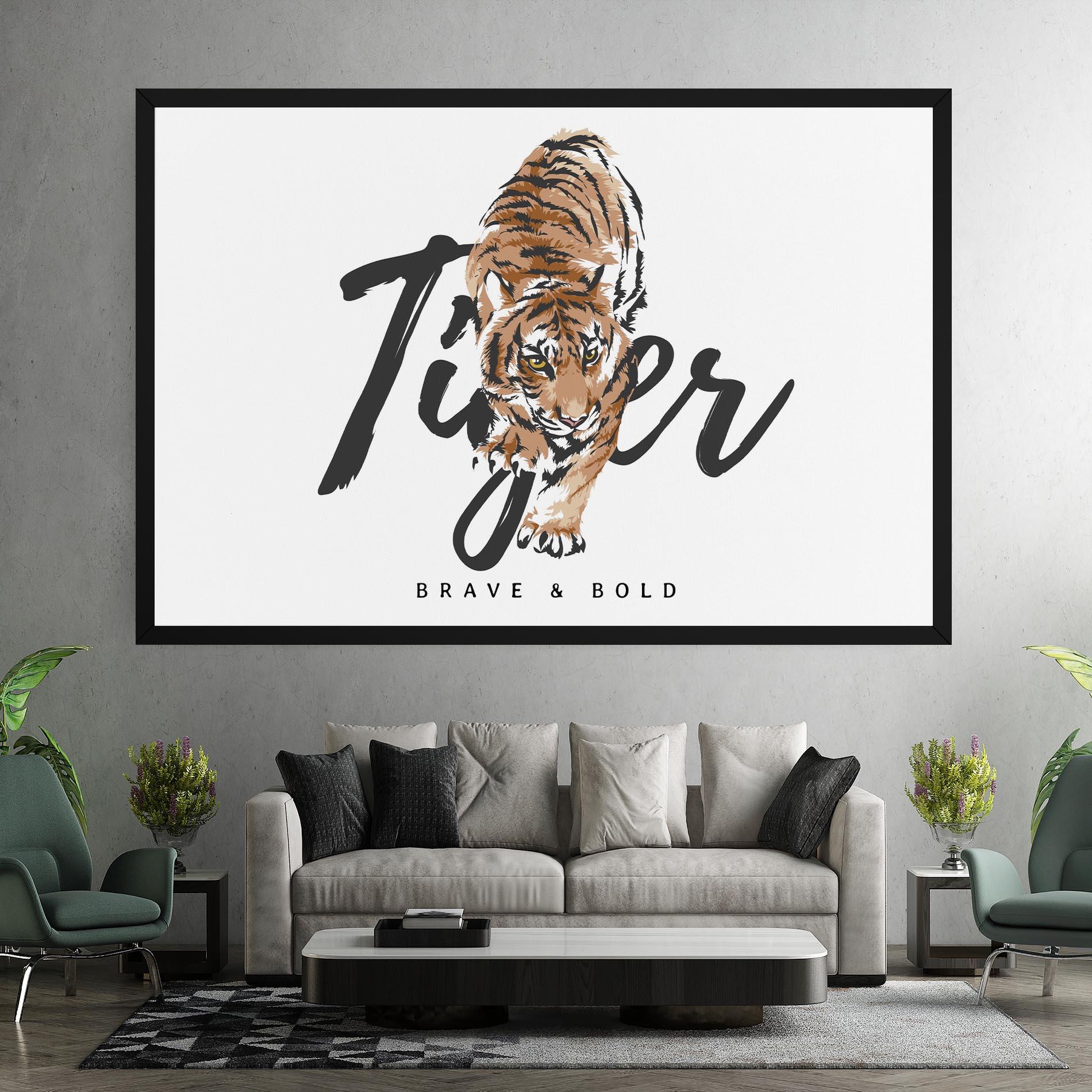 Tablou Canvas Brave And Bold mockup 7