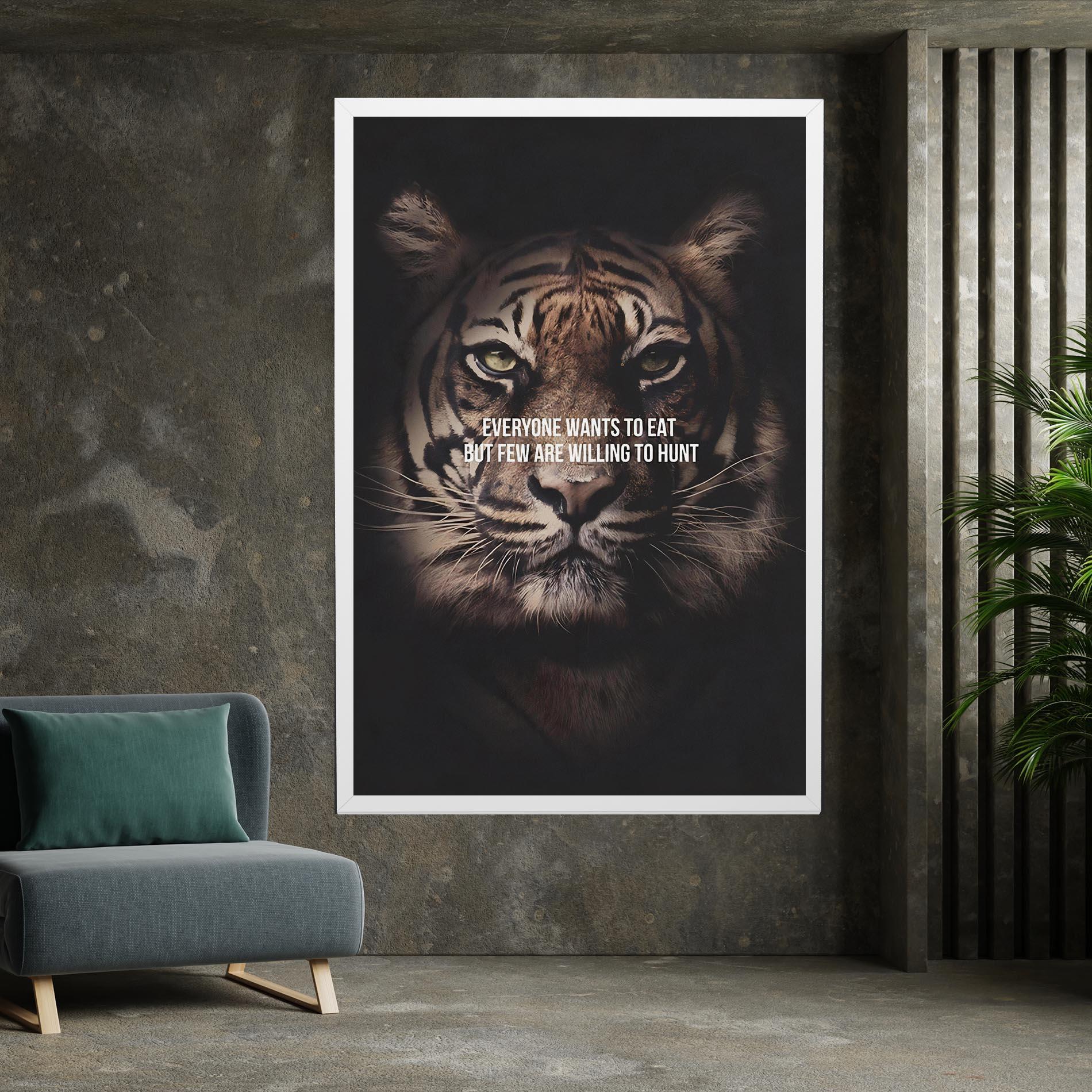 Tablou Canvas Willing To Hunt mockup 7