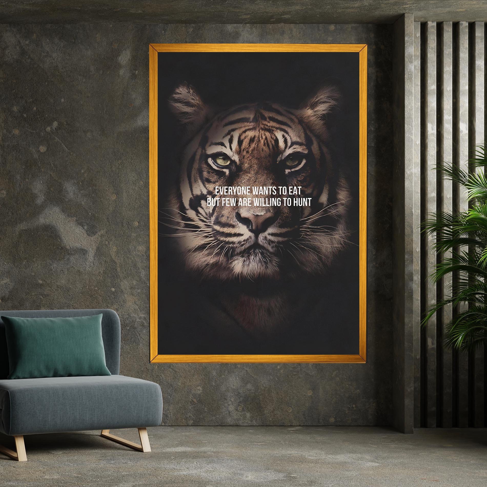 Tablou Canvas Willing To Hunt mockup 7