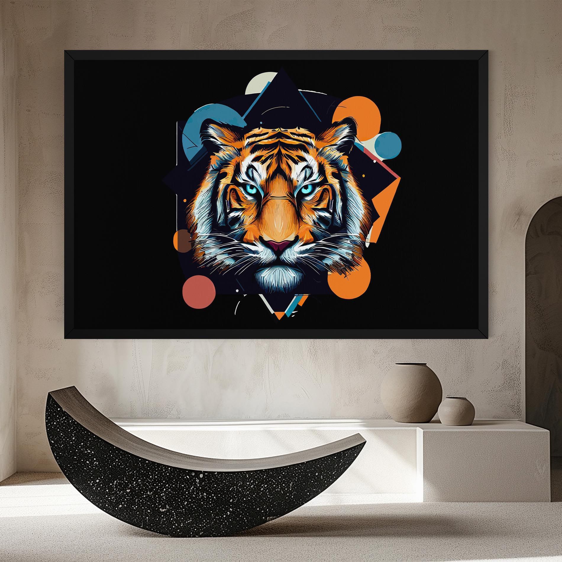 Geometric Tiger mockup 8