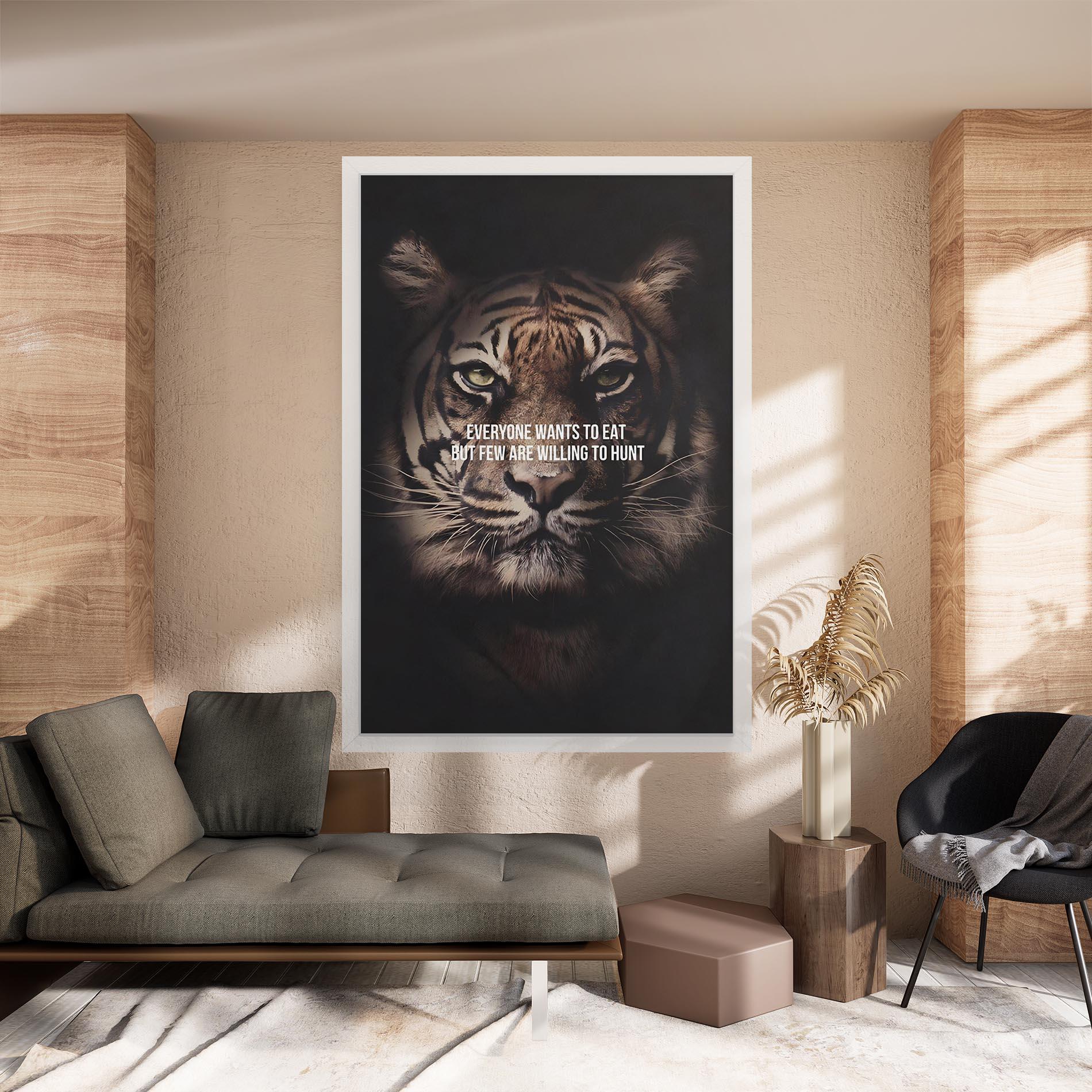 Tablou Canvas Willing To Hunt mockup 8