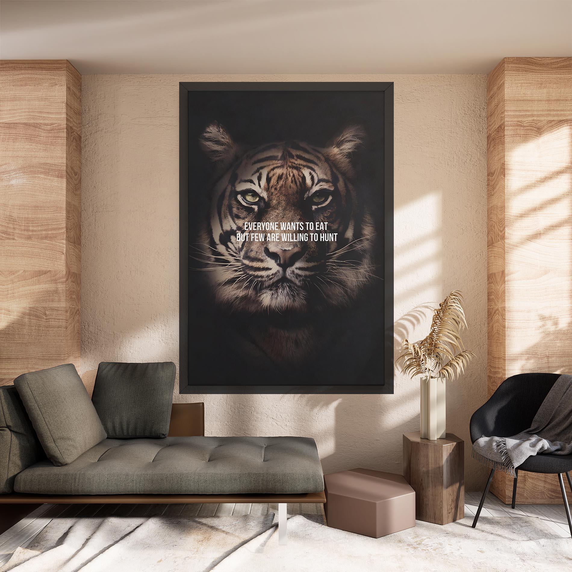 Tablou Canvas Willing To Hunt mockup 8