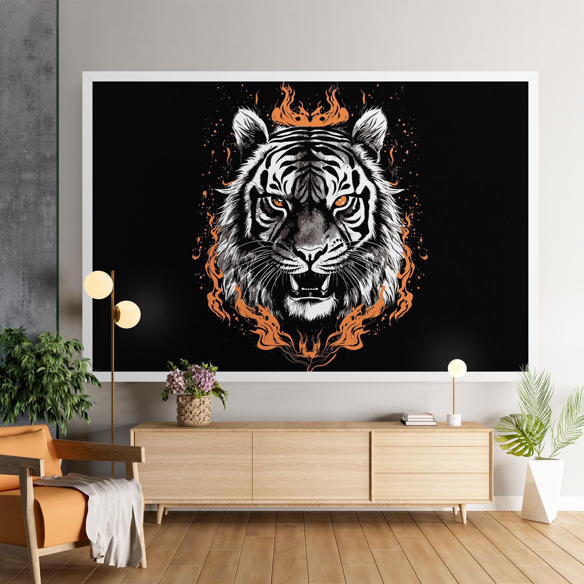 Fire Tiger mockup 9