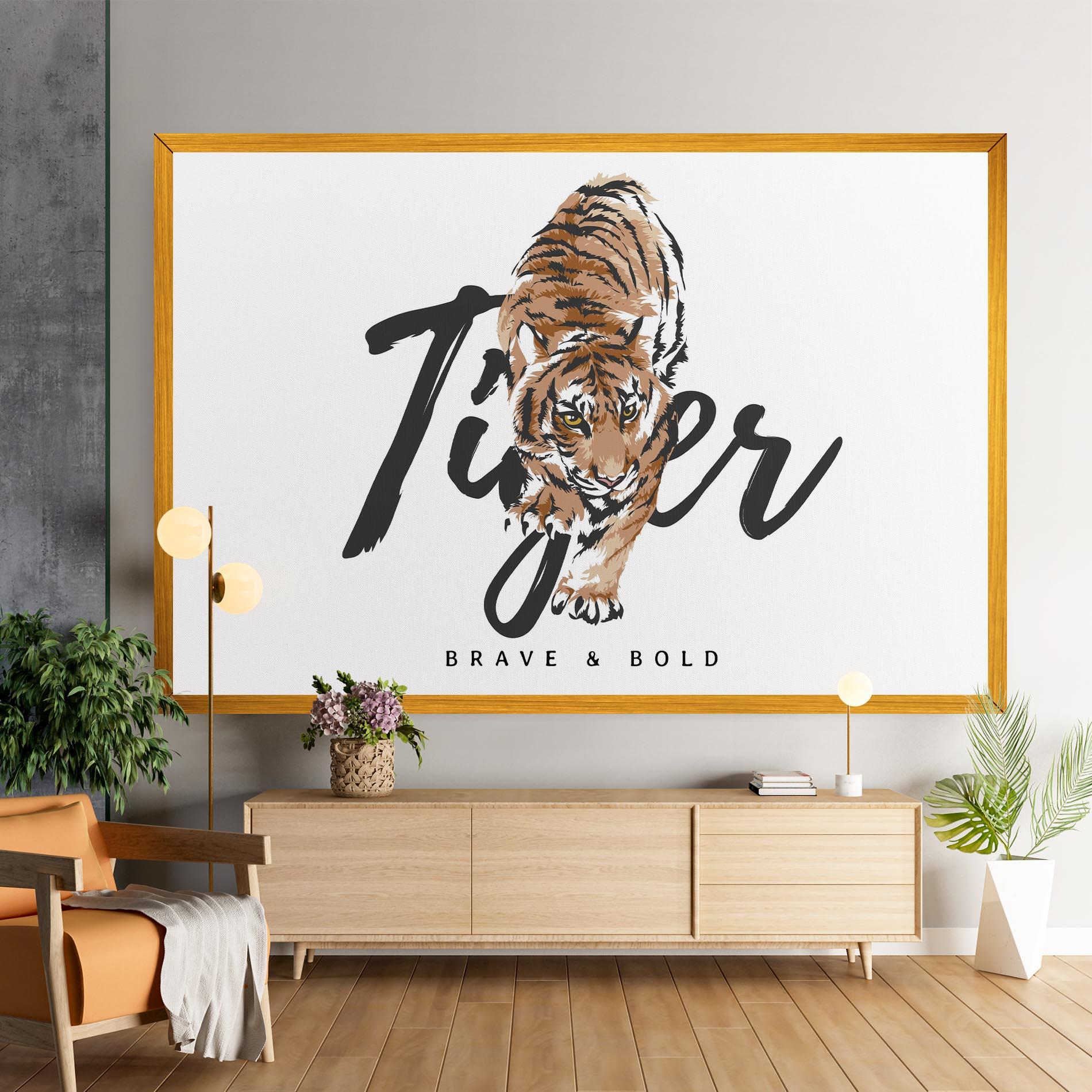 Tablou Canvas Brave And Bold mockup 9