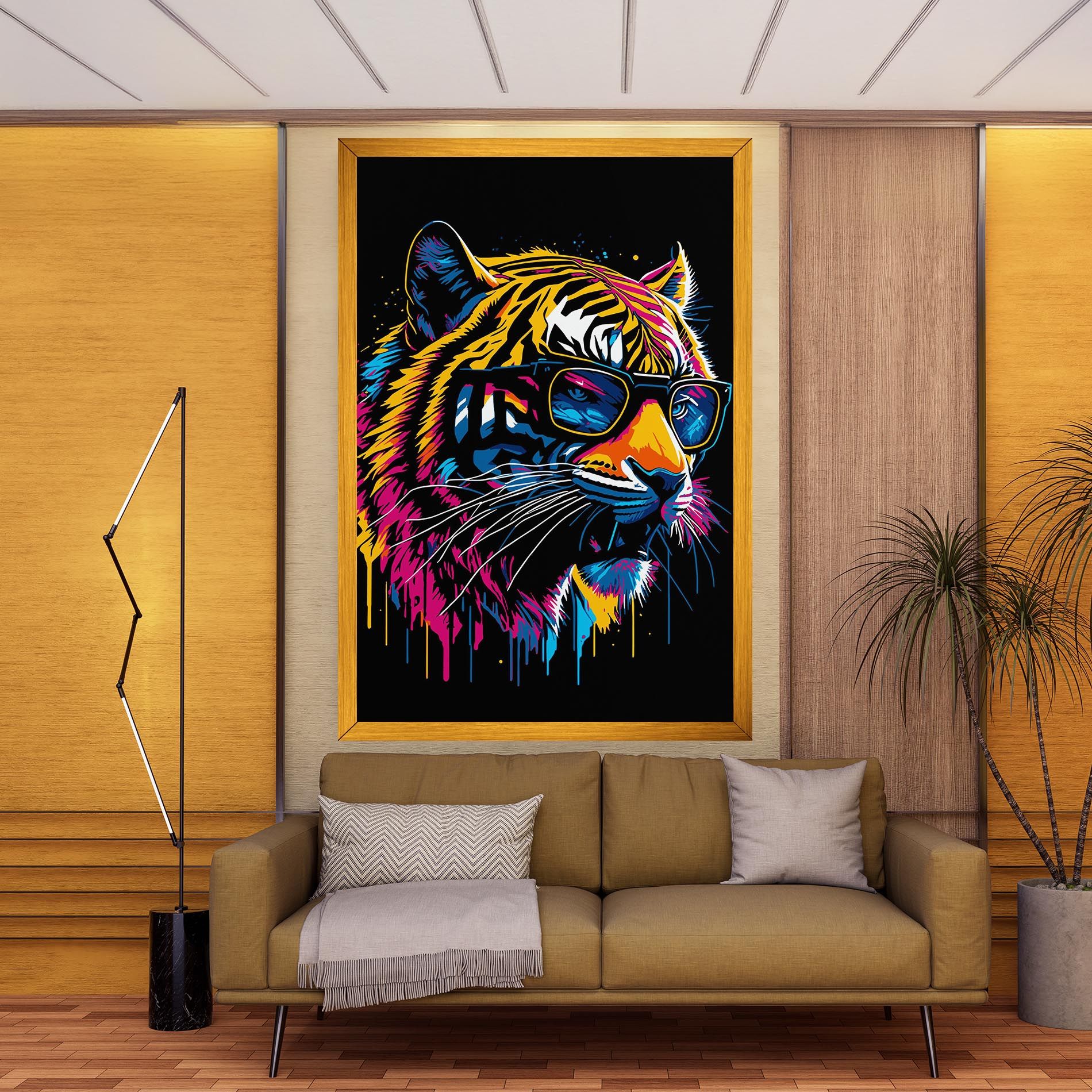 Cool Tiger mockup 9
