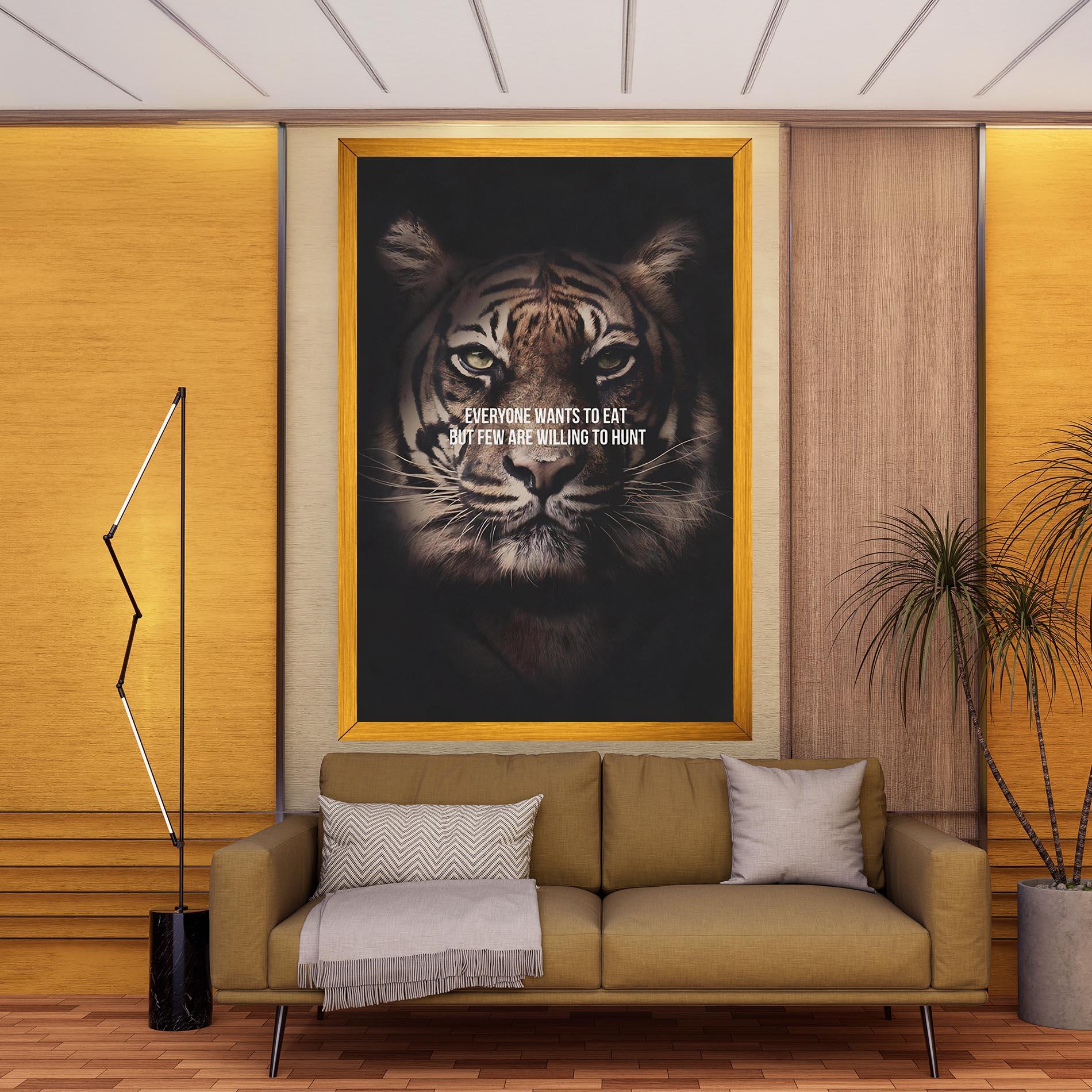 Tablou Canvas Willing To Hunt mockup 9