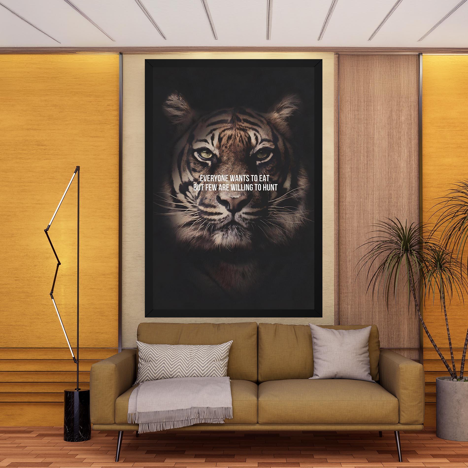 Tablou Canvas Willing To Hunt mockup 9