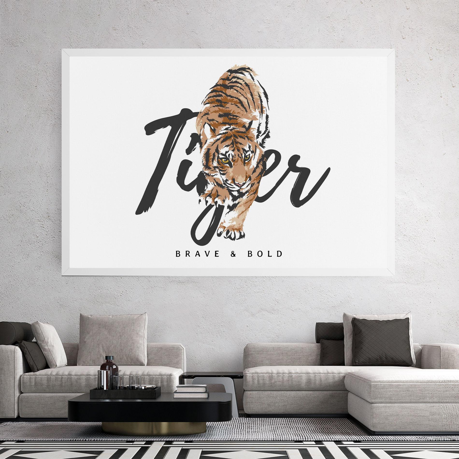 Tablou Canvas Brave And Bold mockup 2
