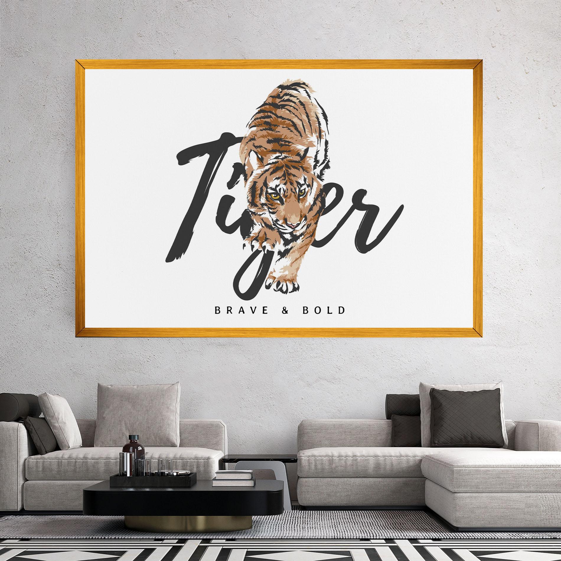 Tablou Canvas Brave And Bold mockup 2